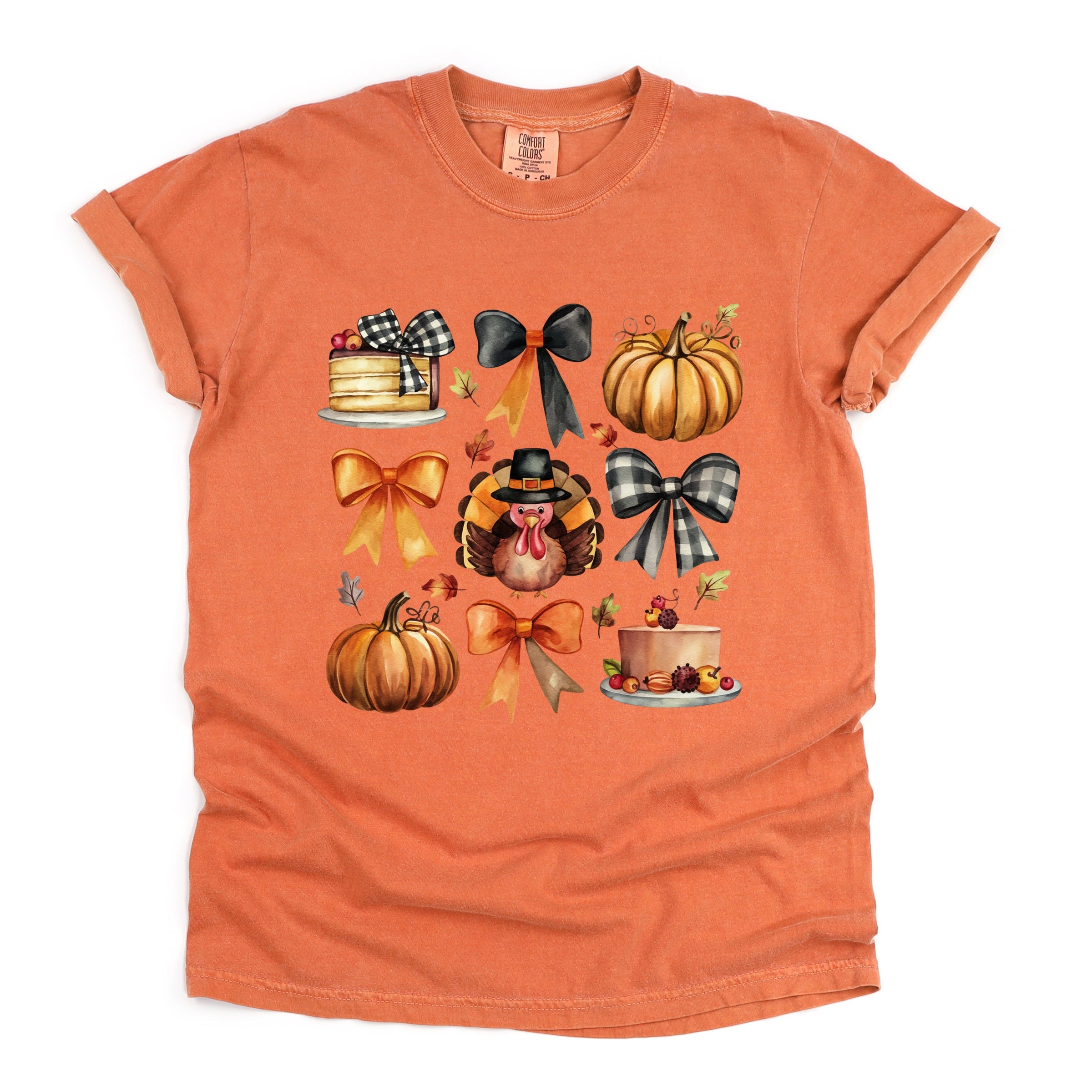 Turkey Coquette - Women's Garment Dyed Graphic T-Shirt