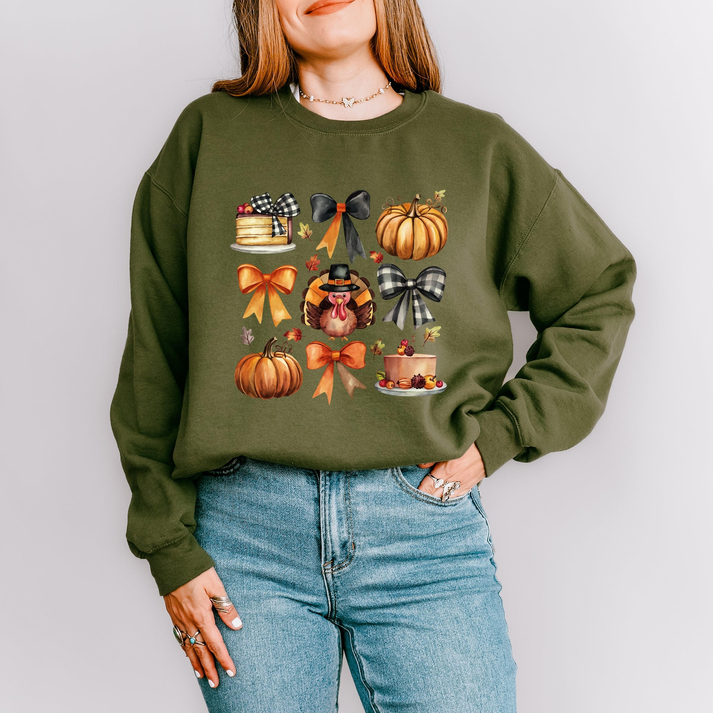 Turkey Coquette - Women's Graphic Sweatshirt
