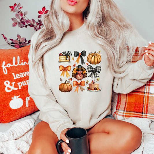 Turkey Coquette - Women's Graphic Sweatshirt