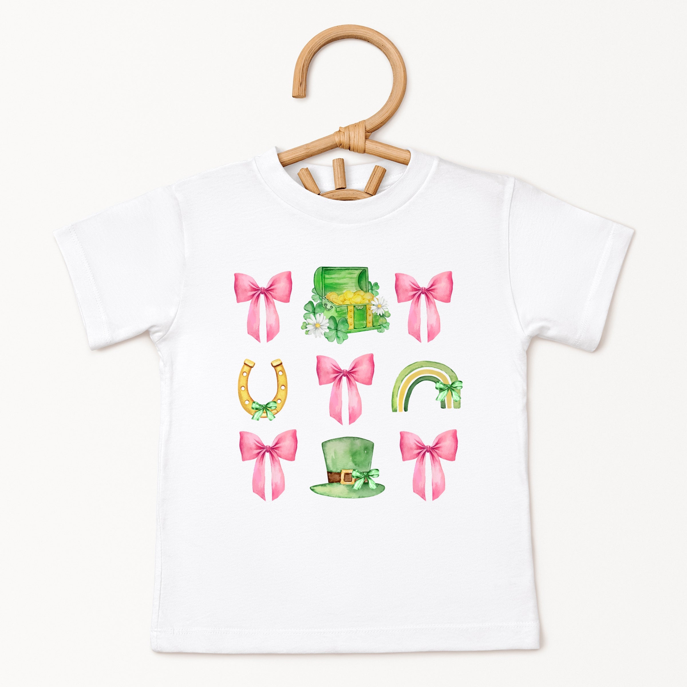 Leprechaun Chart Coquette - Toddler Short Sleeve Graphic T-Shirt
