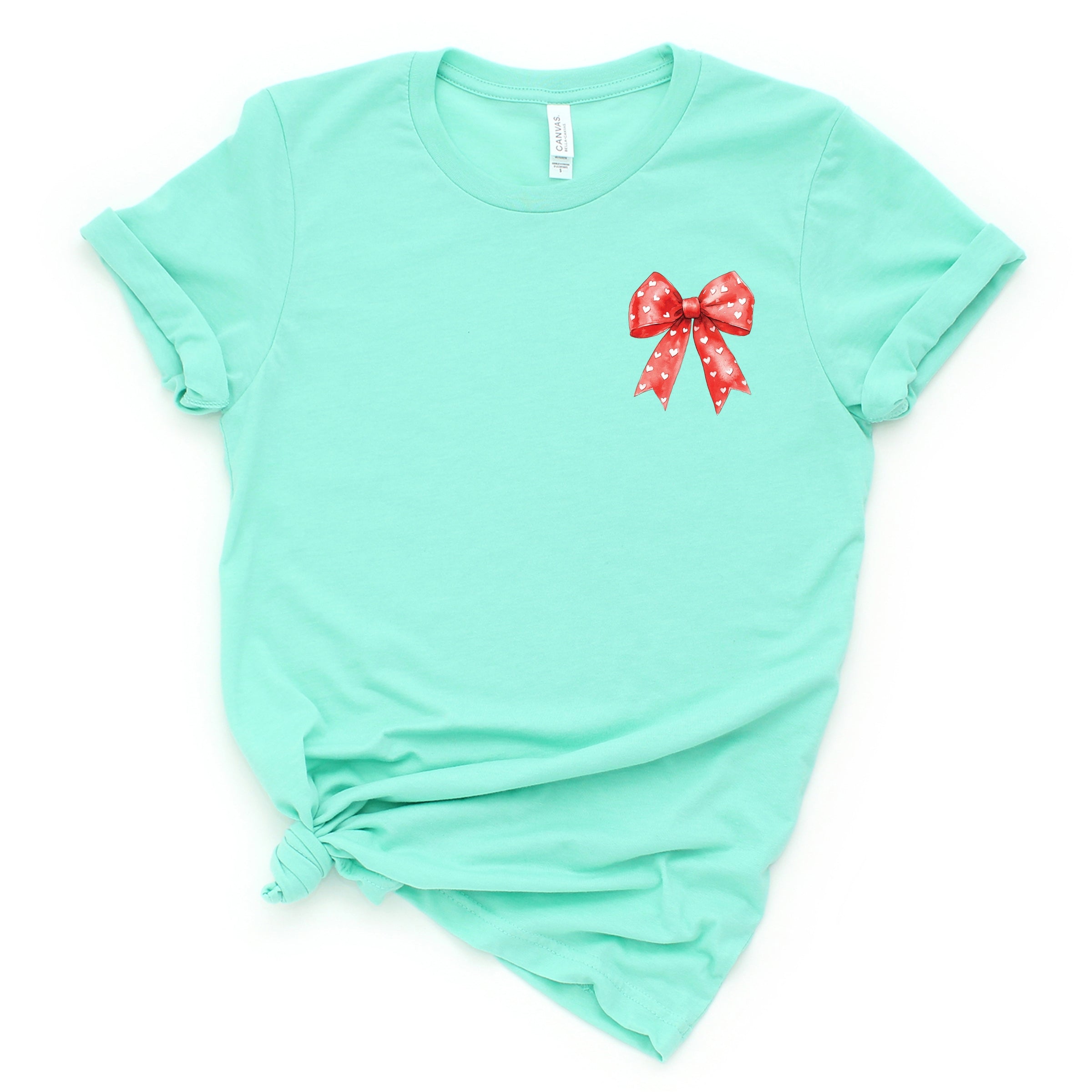 Valentine's Mama Coquette - Women's Short Sleeve Graphic T-Shirt