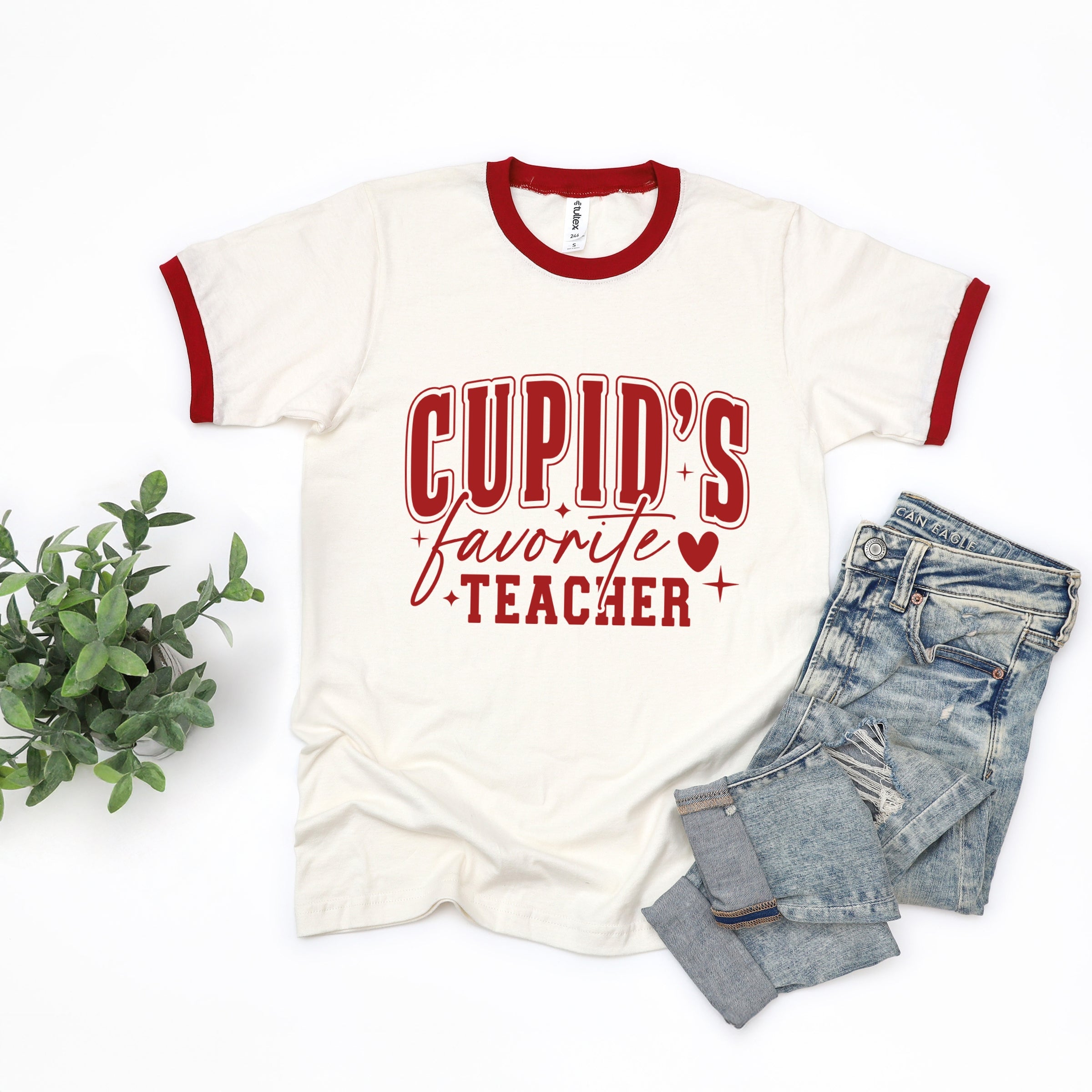 24235RED_F-RT Vintage Red