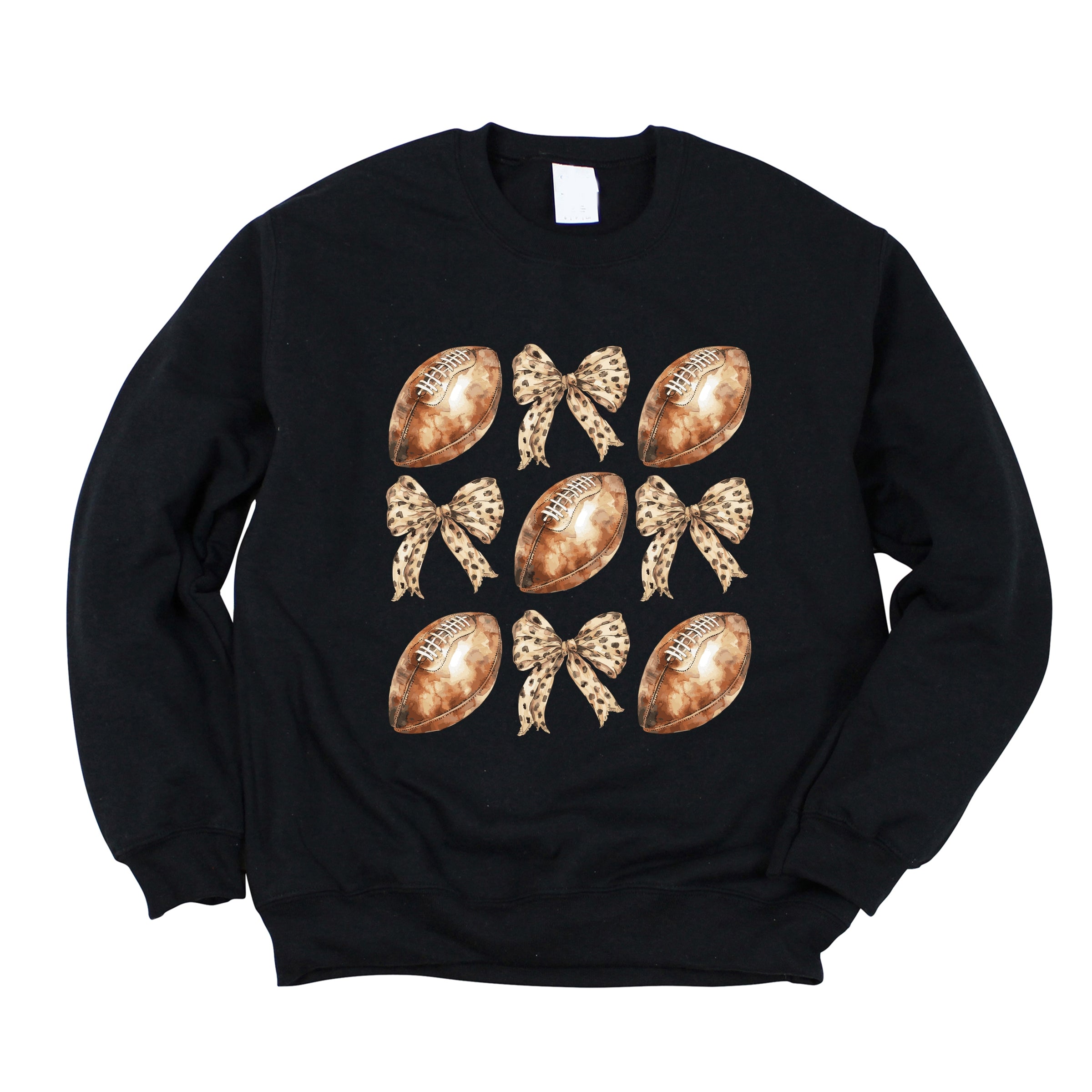 Coquette Football Chart - Women's Graphic Sweatshirt