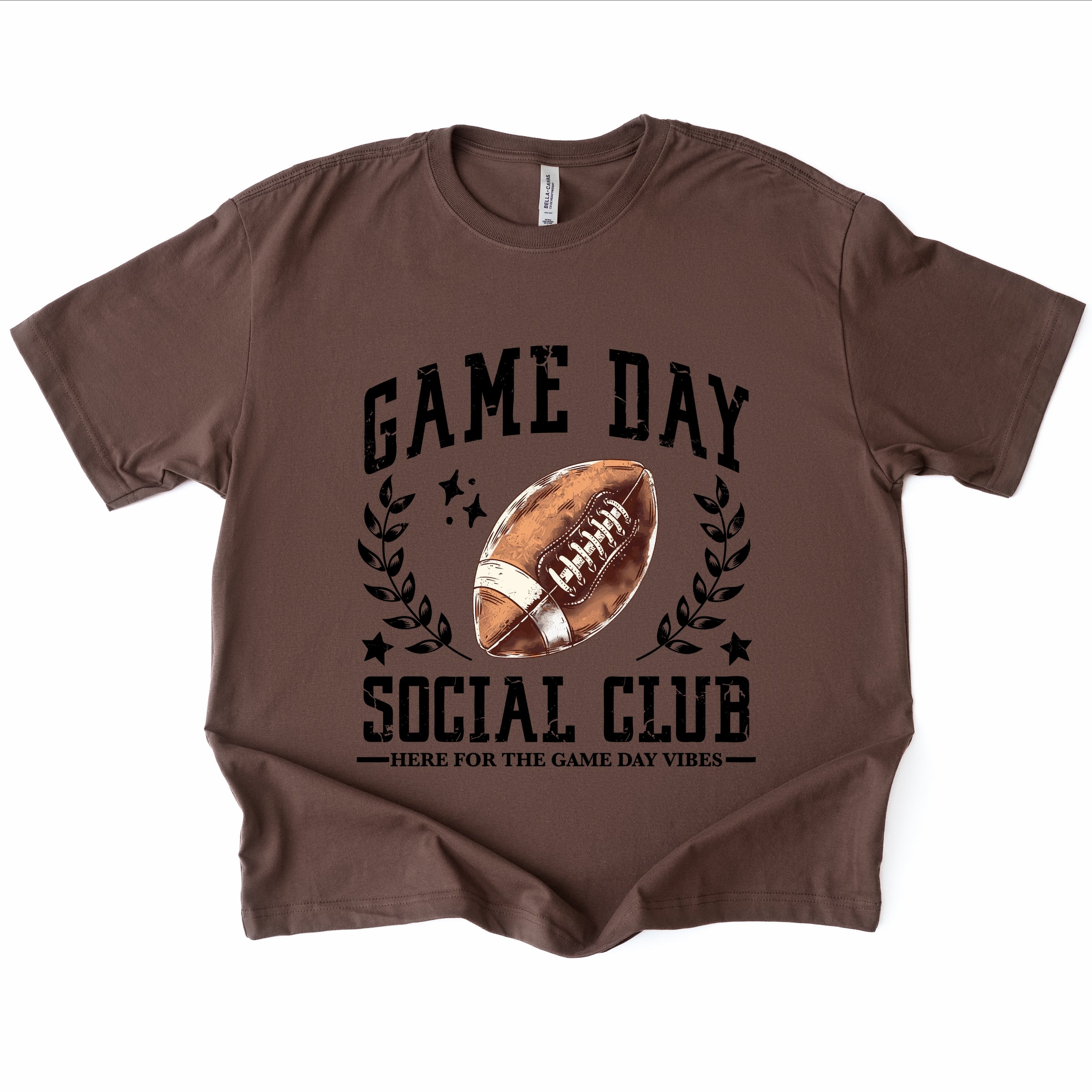 Football Game Day Social Club - Women's Heavyweight Graphic T-Shirt