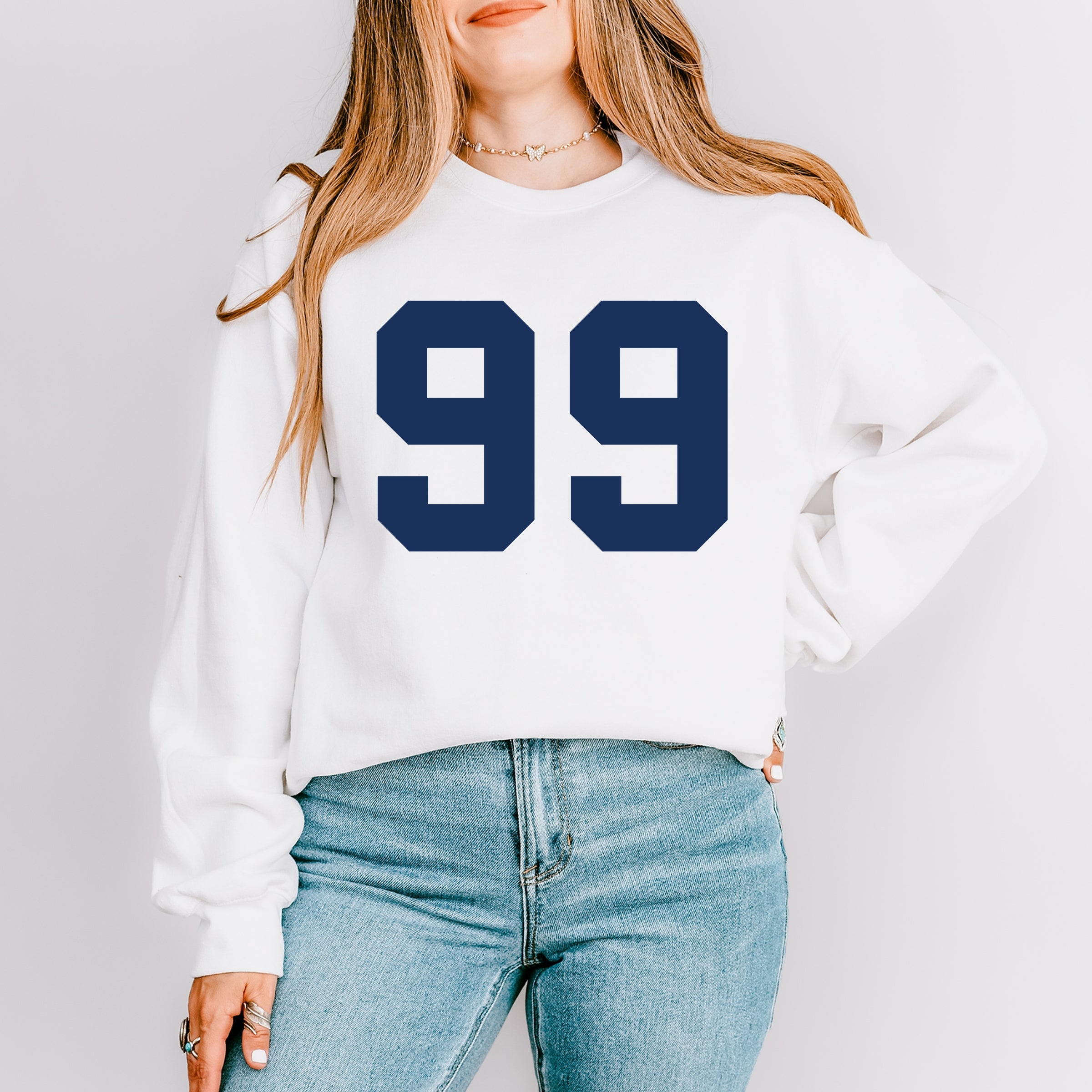 Football Jersey 99 -  Womens Sweatshirt