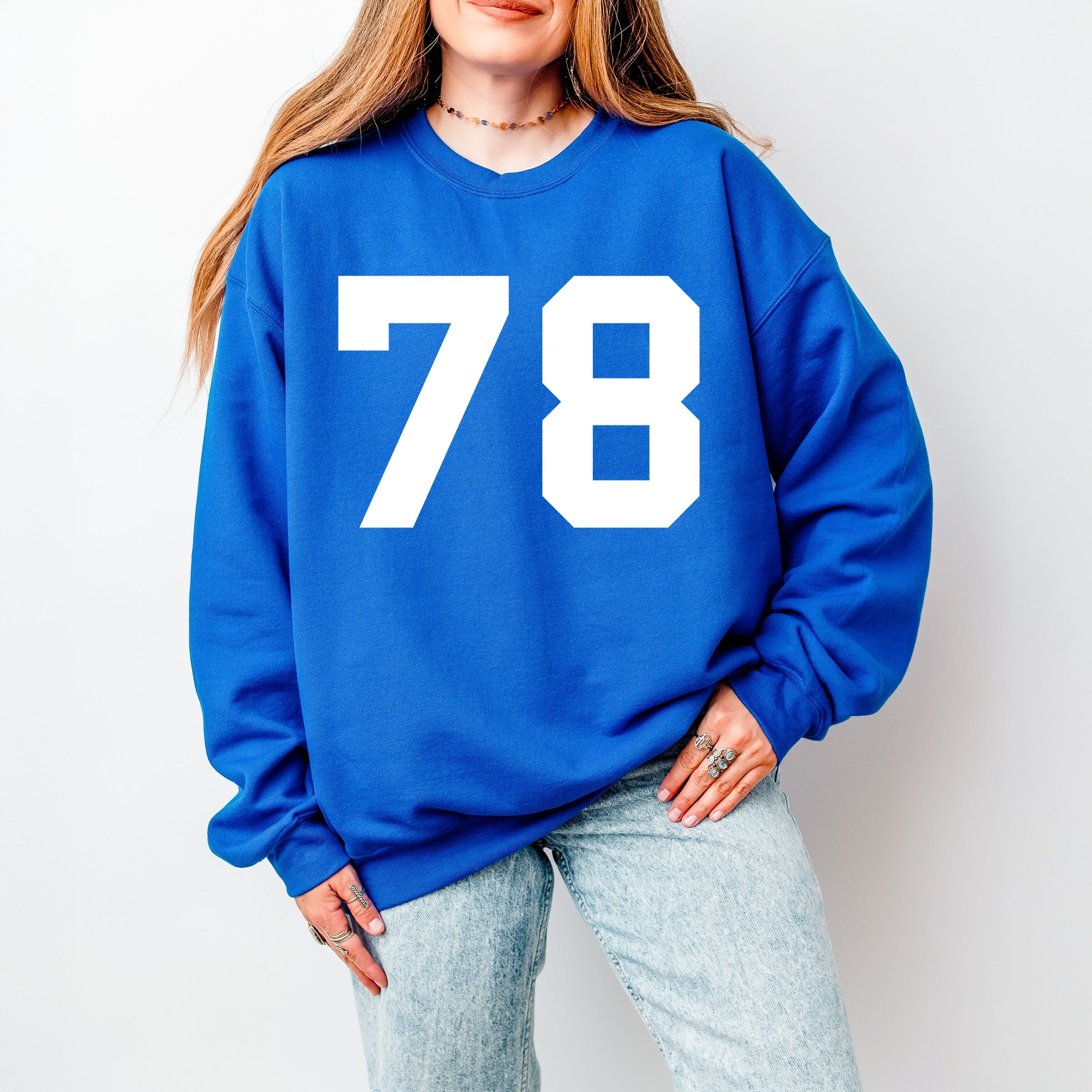 Football Jersey 78 -  Womens Sweatshirt