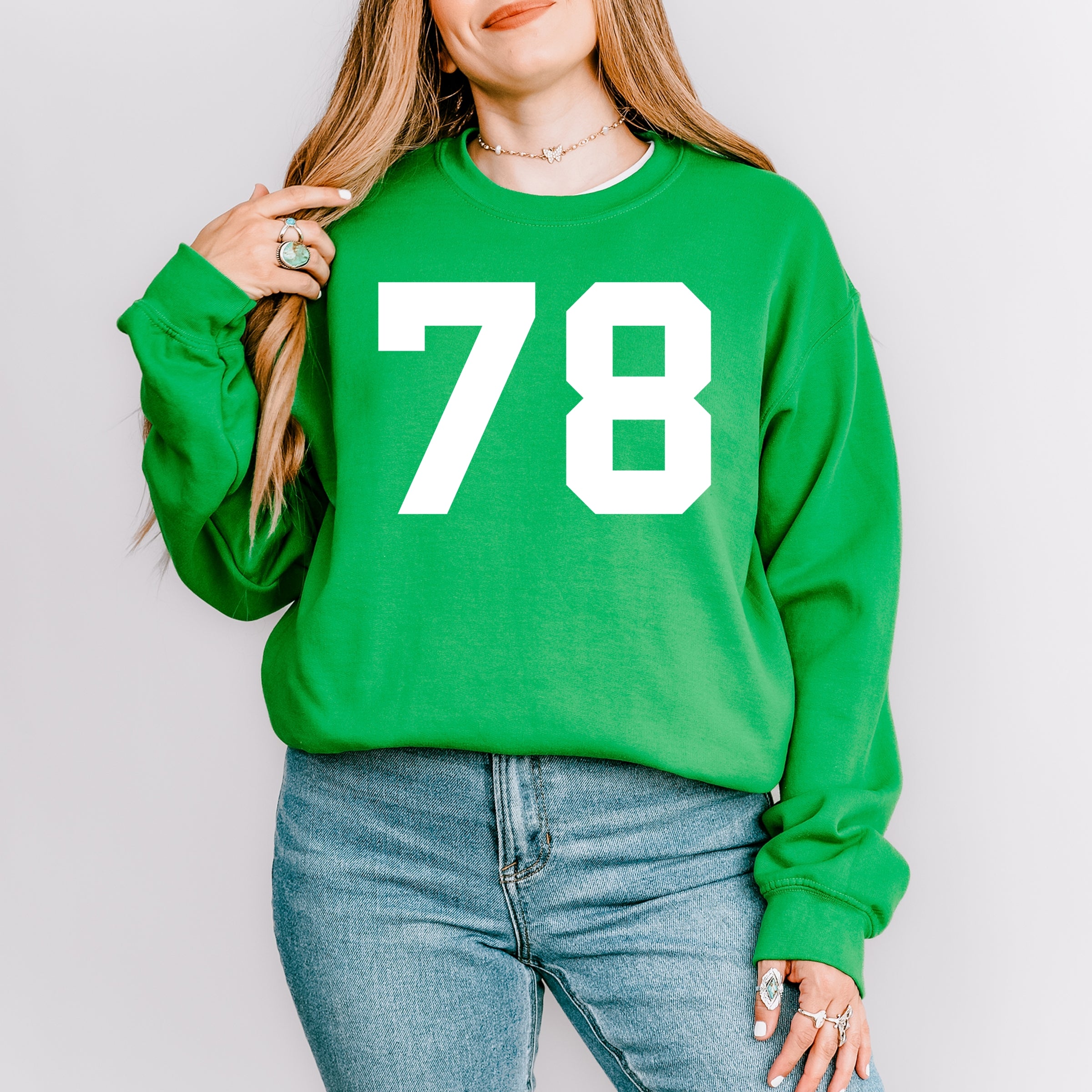 Football Jersey 78 -  Womens Sweatshirt