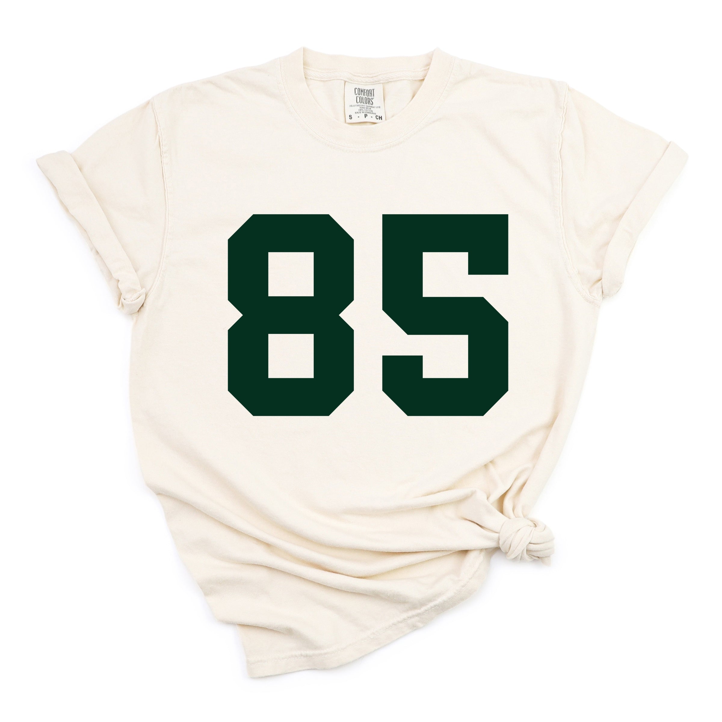 Football Jersey 85 - Womens Garment Dyed Tee