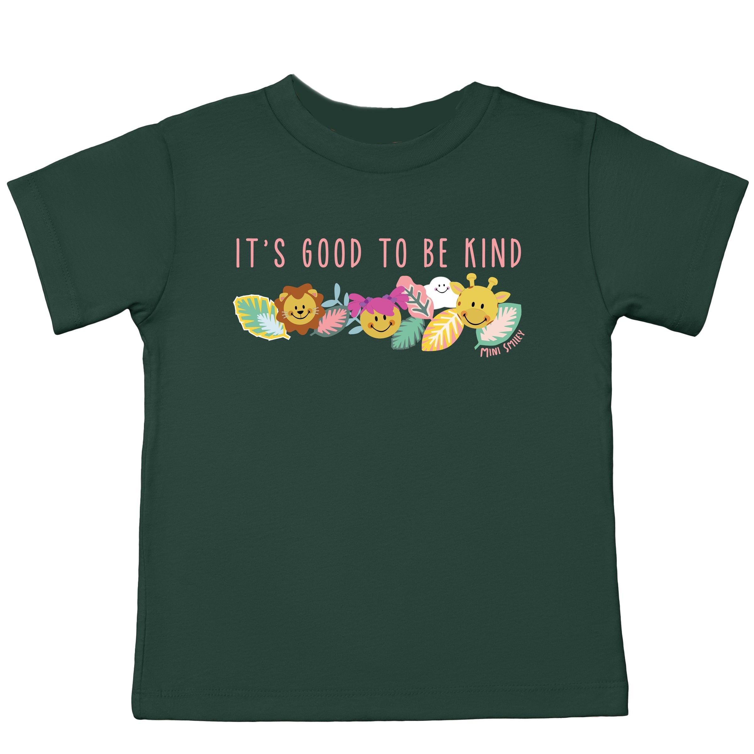 Mini Smiley It's Good To Be Kind Aria - Toddler Short Sleeve Graphic T-Shirt
