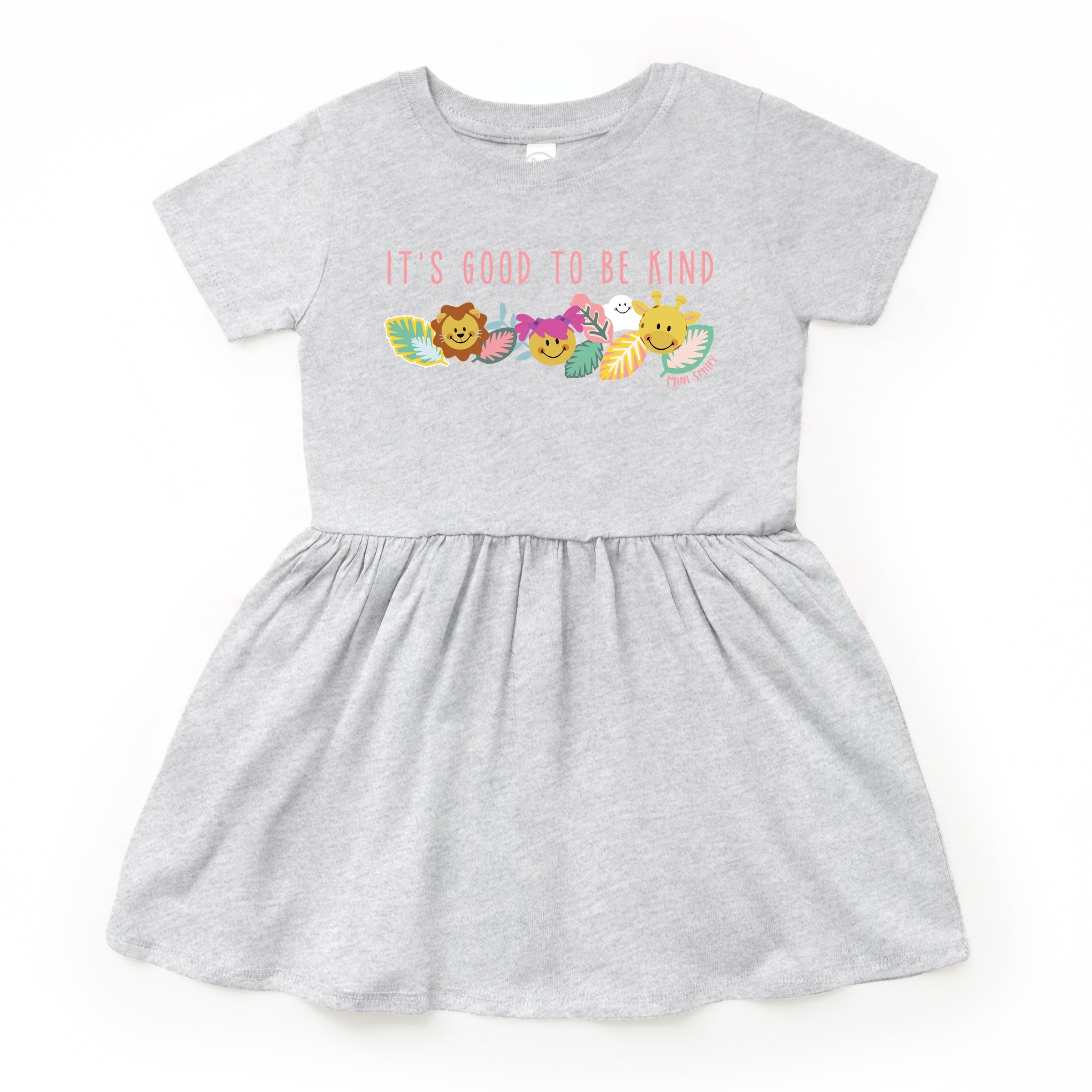 Mini Smiley It's Good To Be Kind Aria - Toddler Graphic Dress