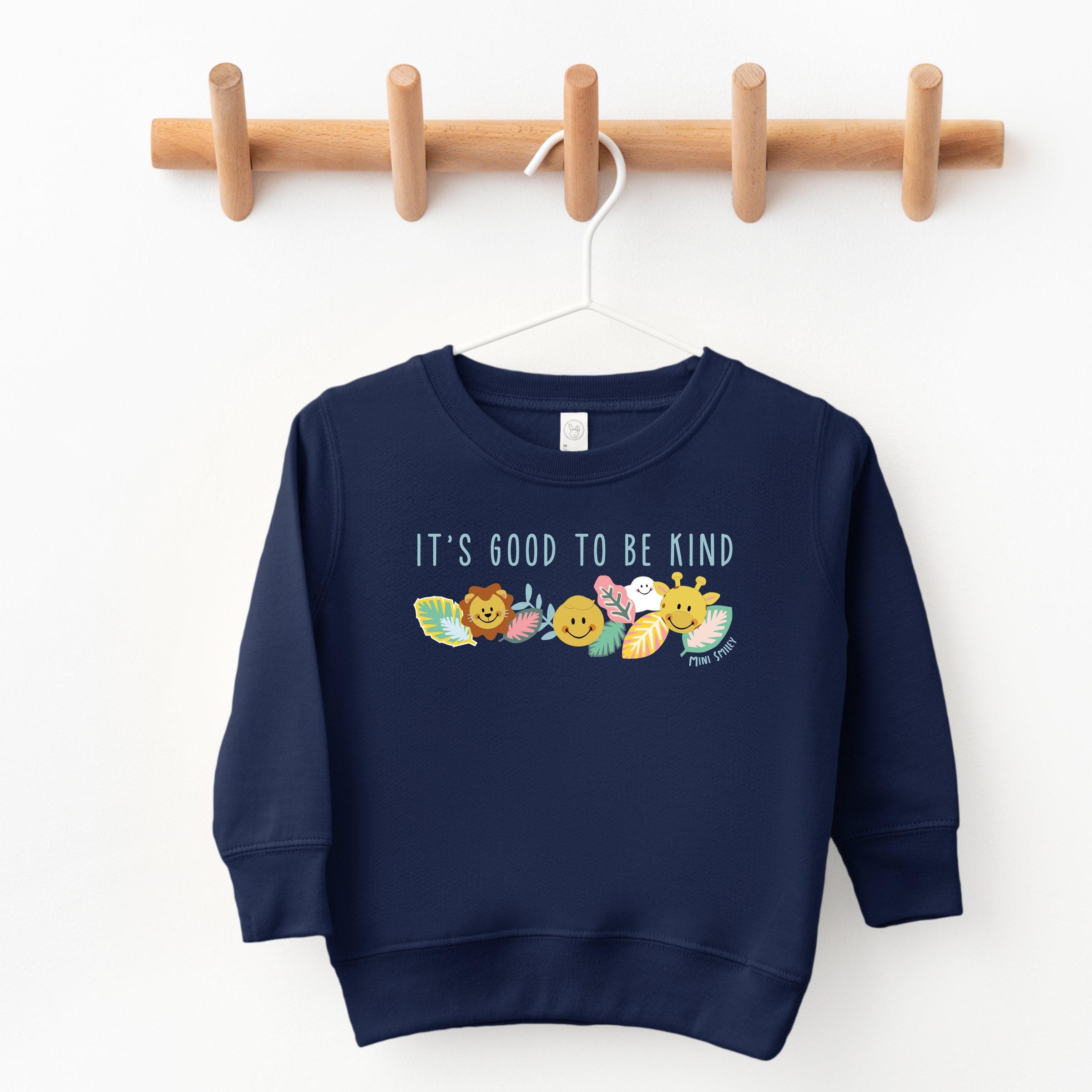 Mini Smiley It's Good To Be Kind Lumi - Toddler Graphic Sweatshirt