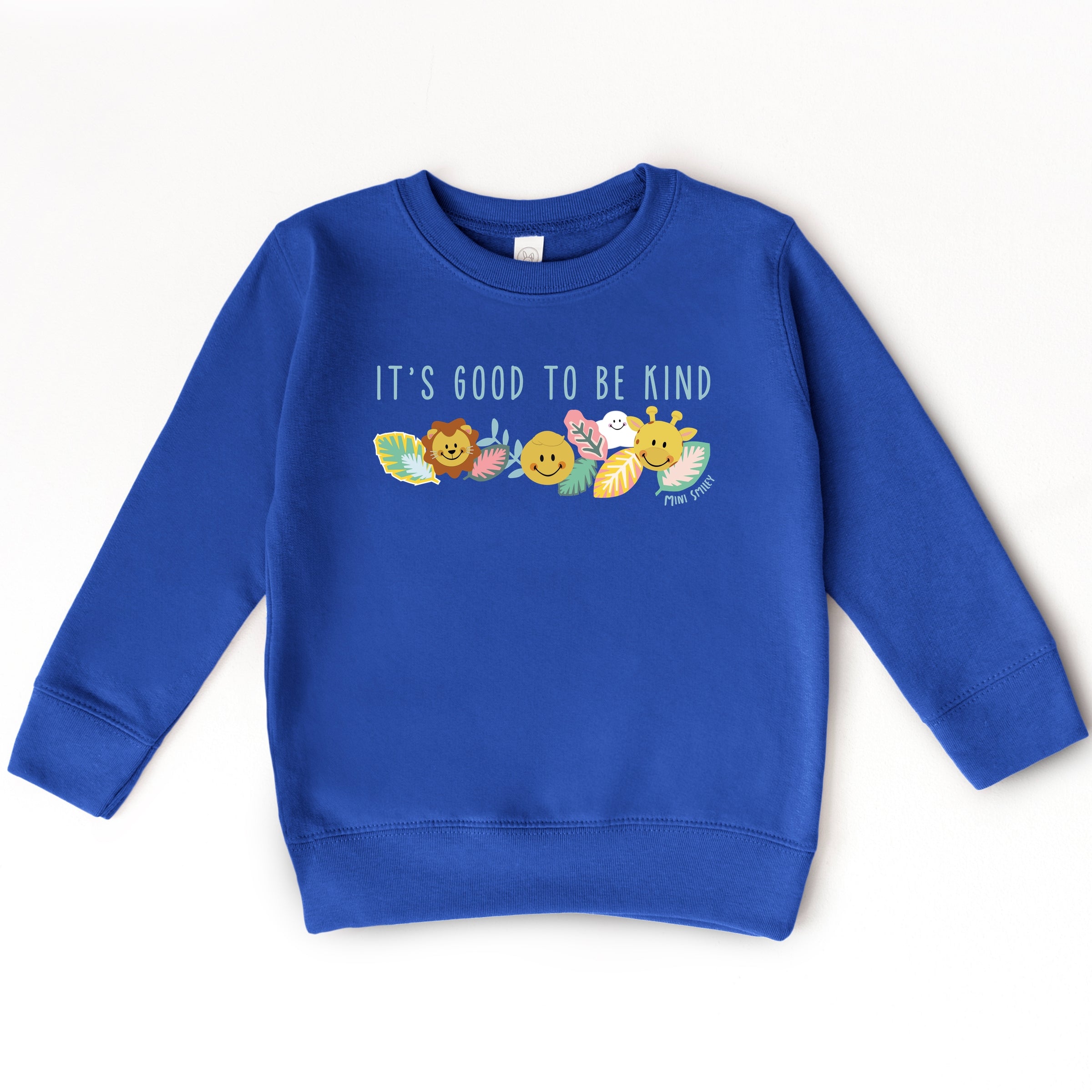 Mini Smiley It's Good To Be Kind Lumi - Toddler Graphic Sweatshirt