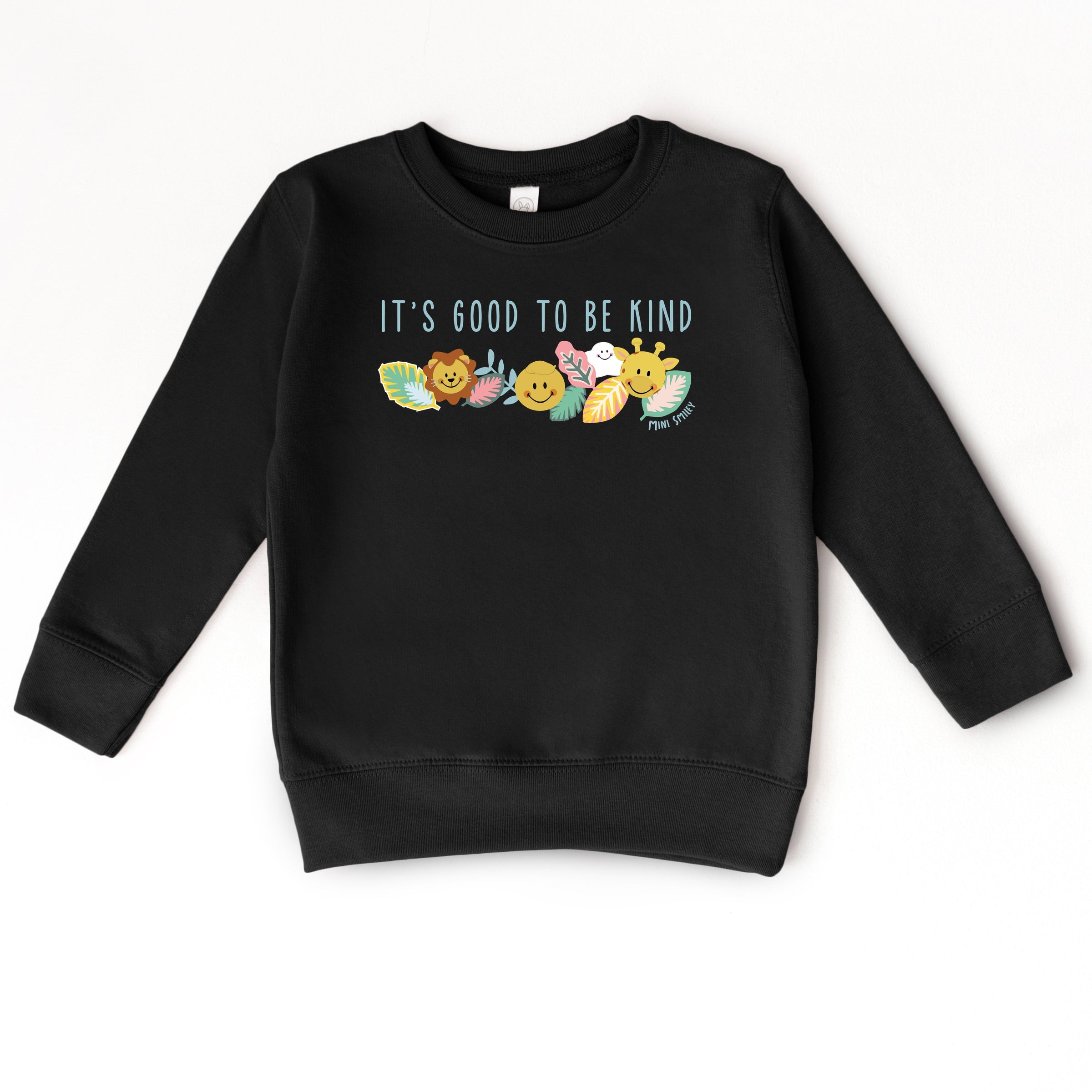 Mini Smiley It's Good To Be Kind Lumi - Toddler Graphic Sweatshirt