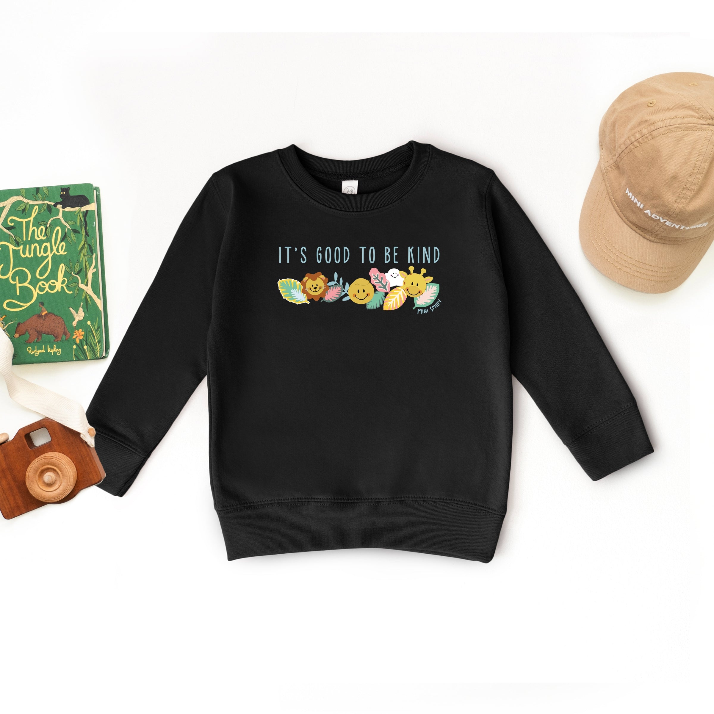 Mini Smiley It's Good To Be Kind Lumi - Toddler Graphic Sweatshirt