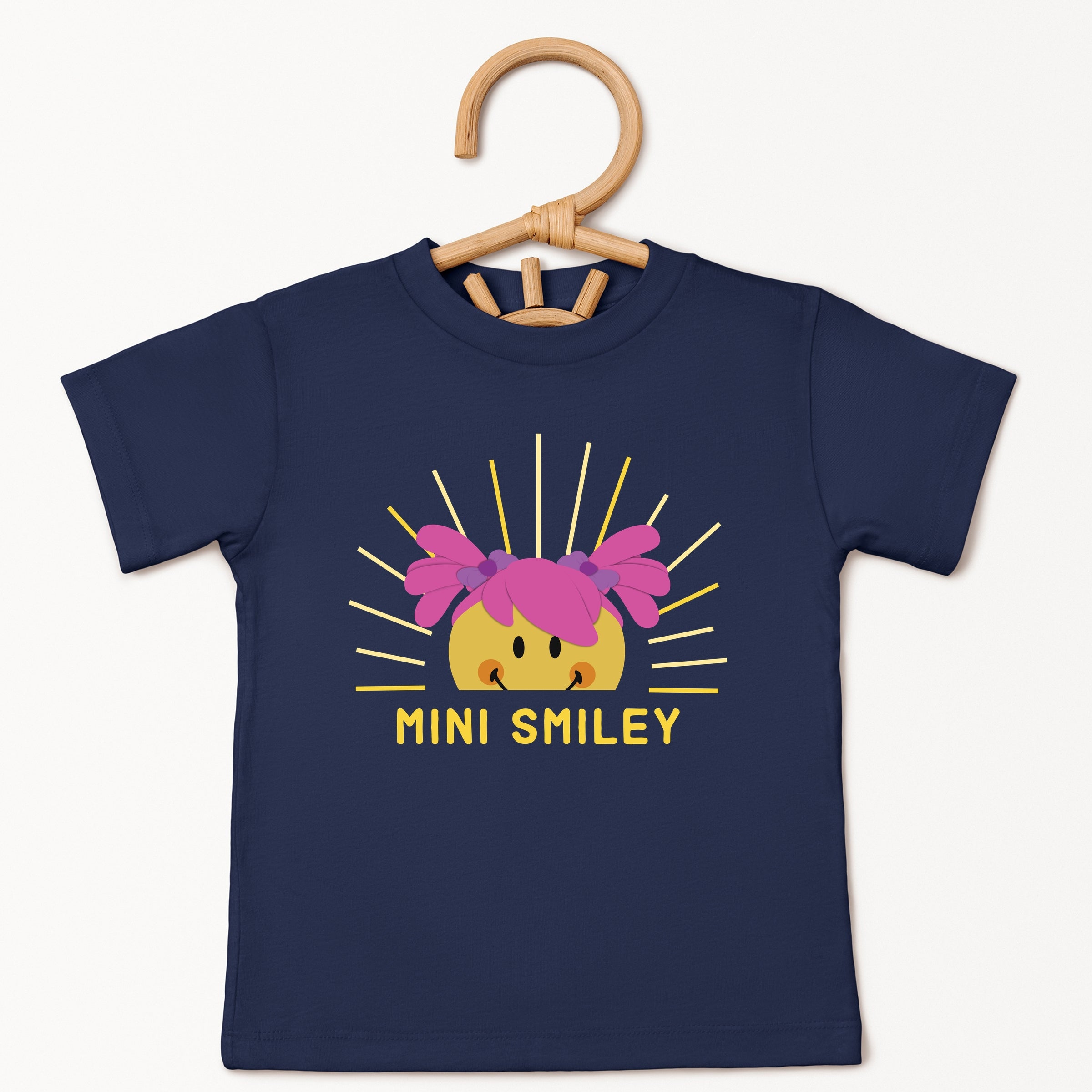 Mini Smiley Aria Sunshine - Toddler Short Sleeve Graphic T-Shirt