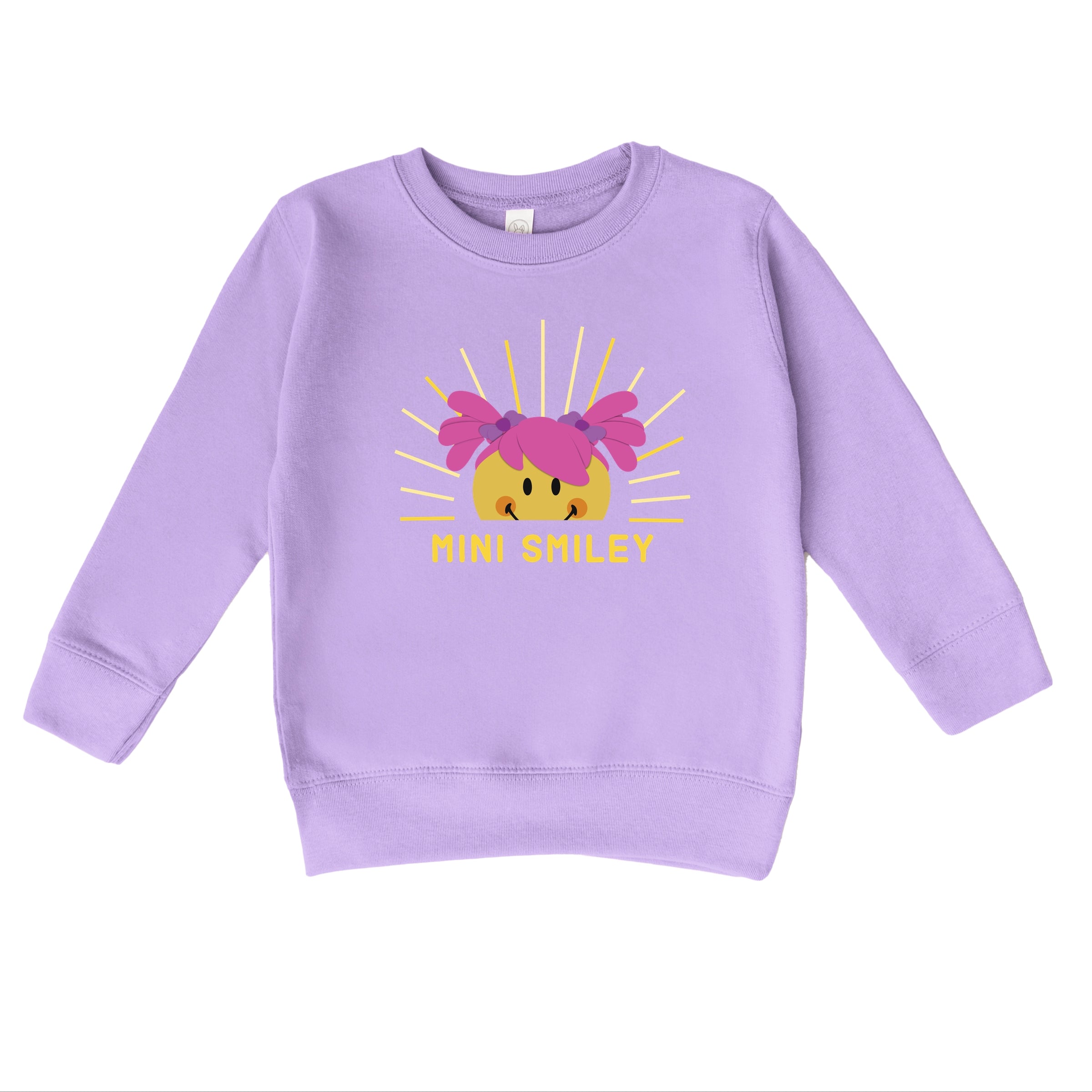 Mini Smiley Aria Sunshine - Toddler Graphic Sweatshirt