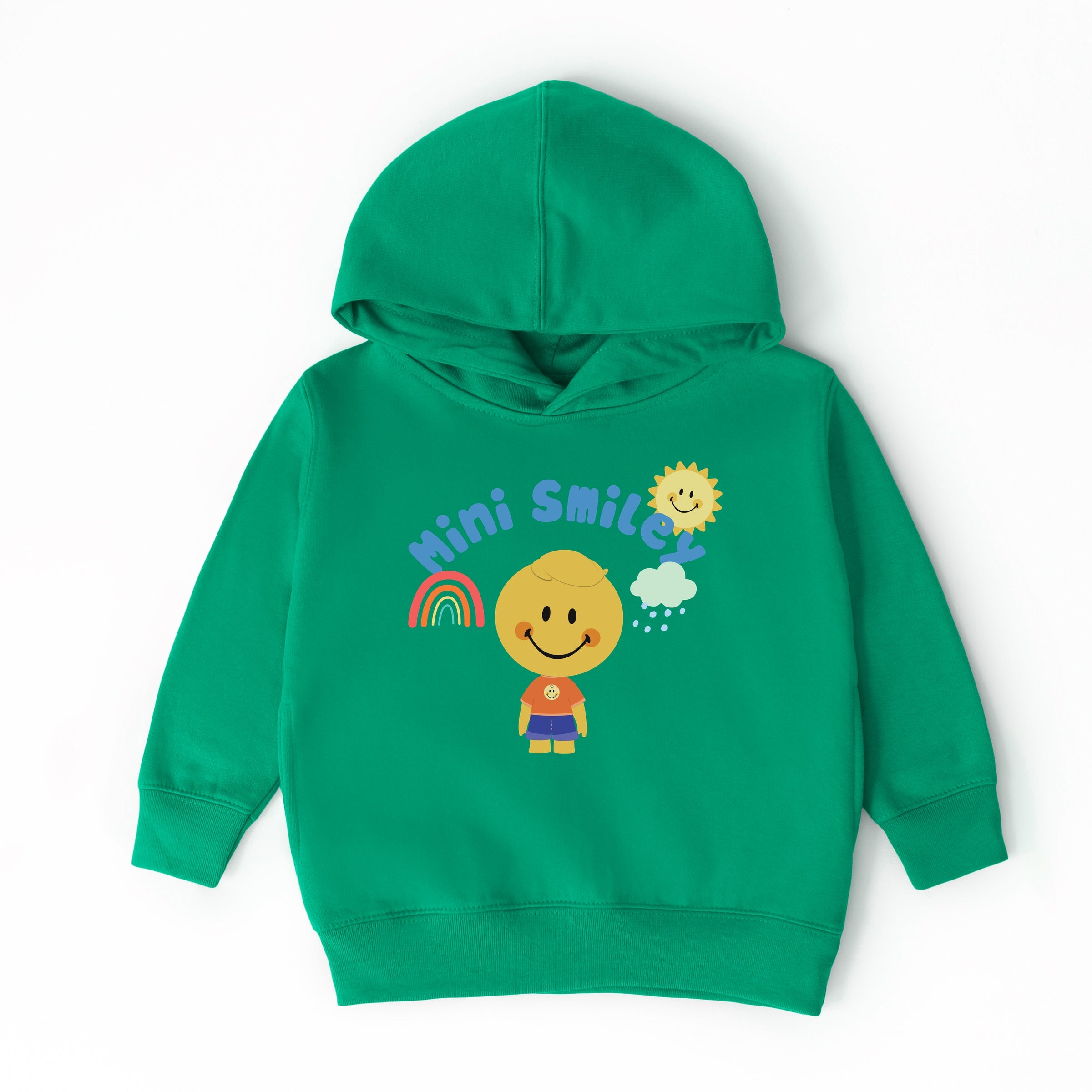 Mini Smiley Rainbow Cloud Lumi - Toddler Hoodie
