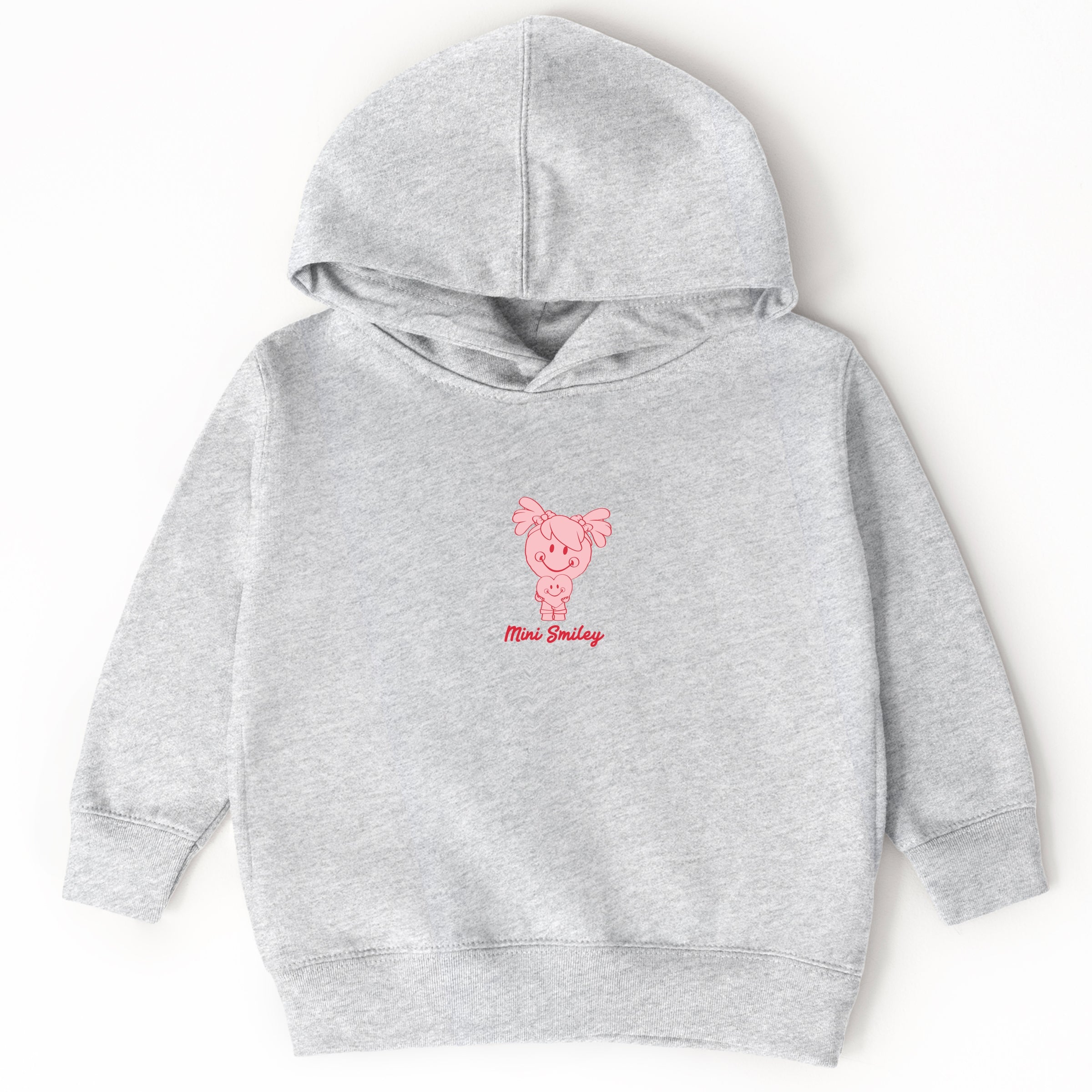 Mini Smiley Sending Love To You - Toddler Hoodie