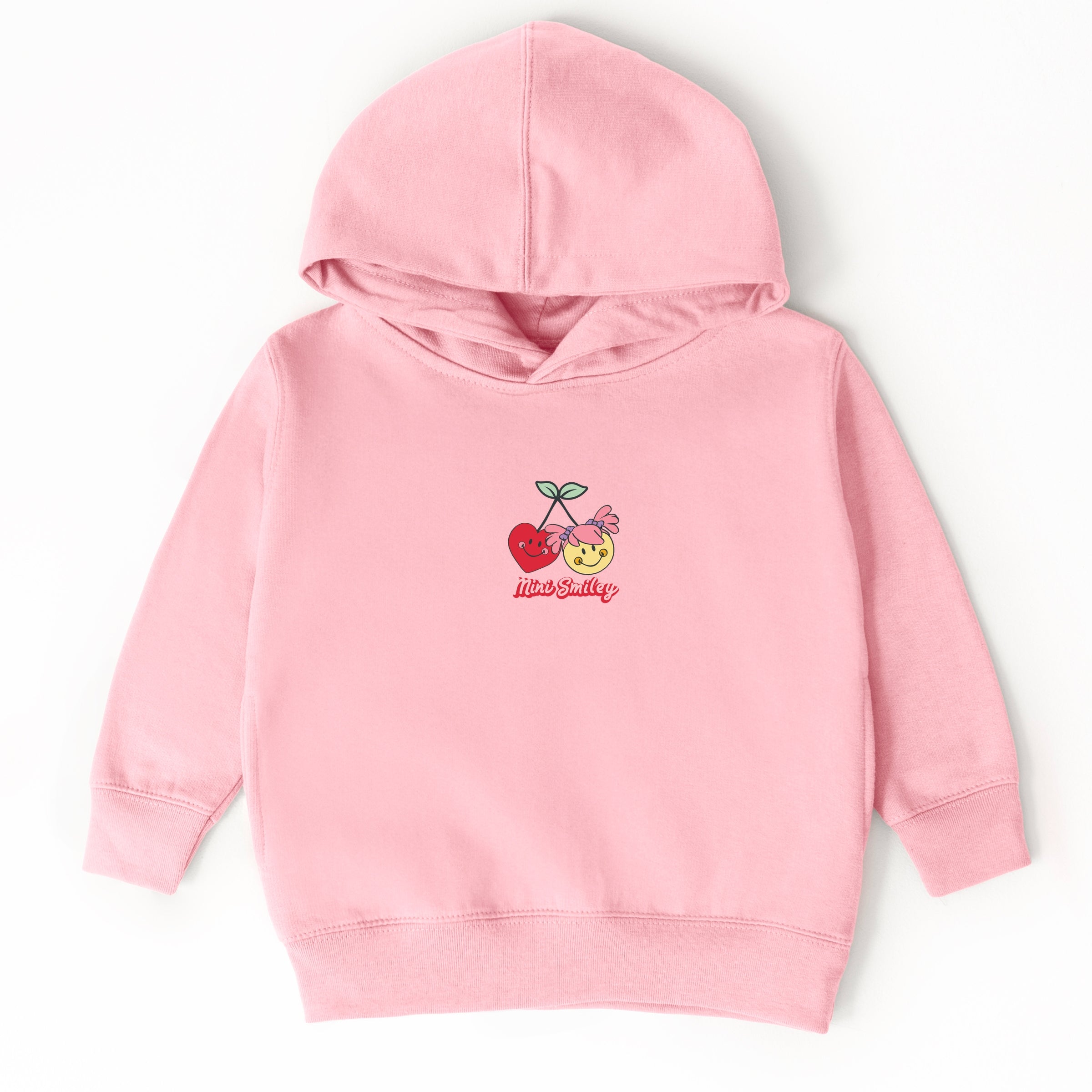 Mini Smiley Kind Cute & Happy - Toddler Hoodie