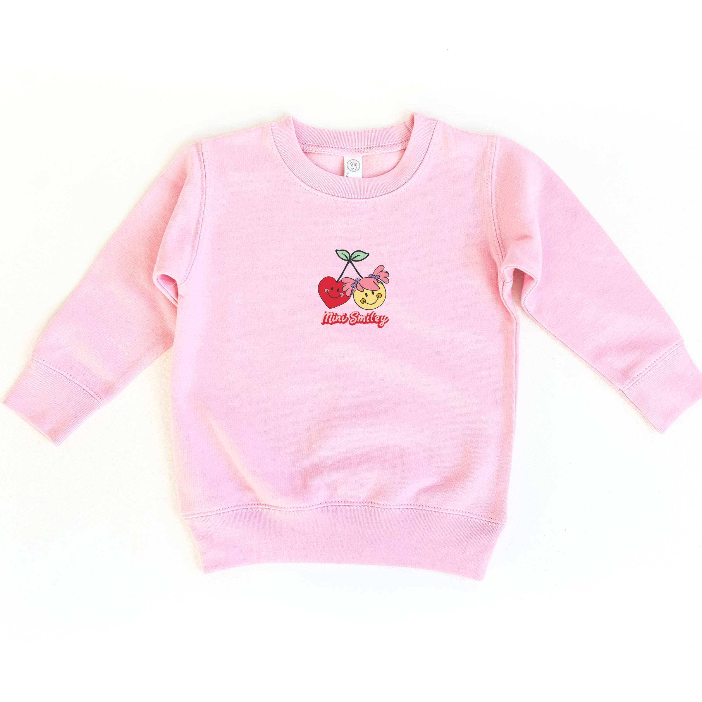 Mini Smiley Kind Cute & Happy - Toddler Graphic Sweatshirt