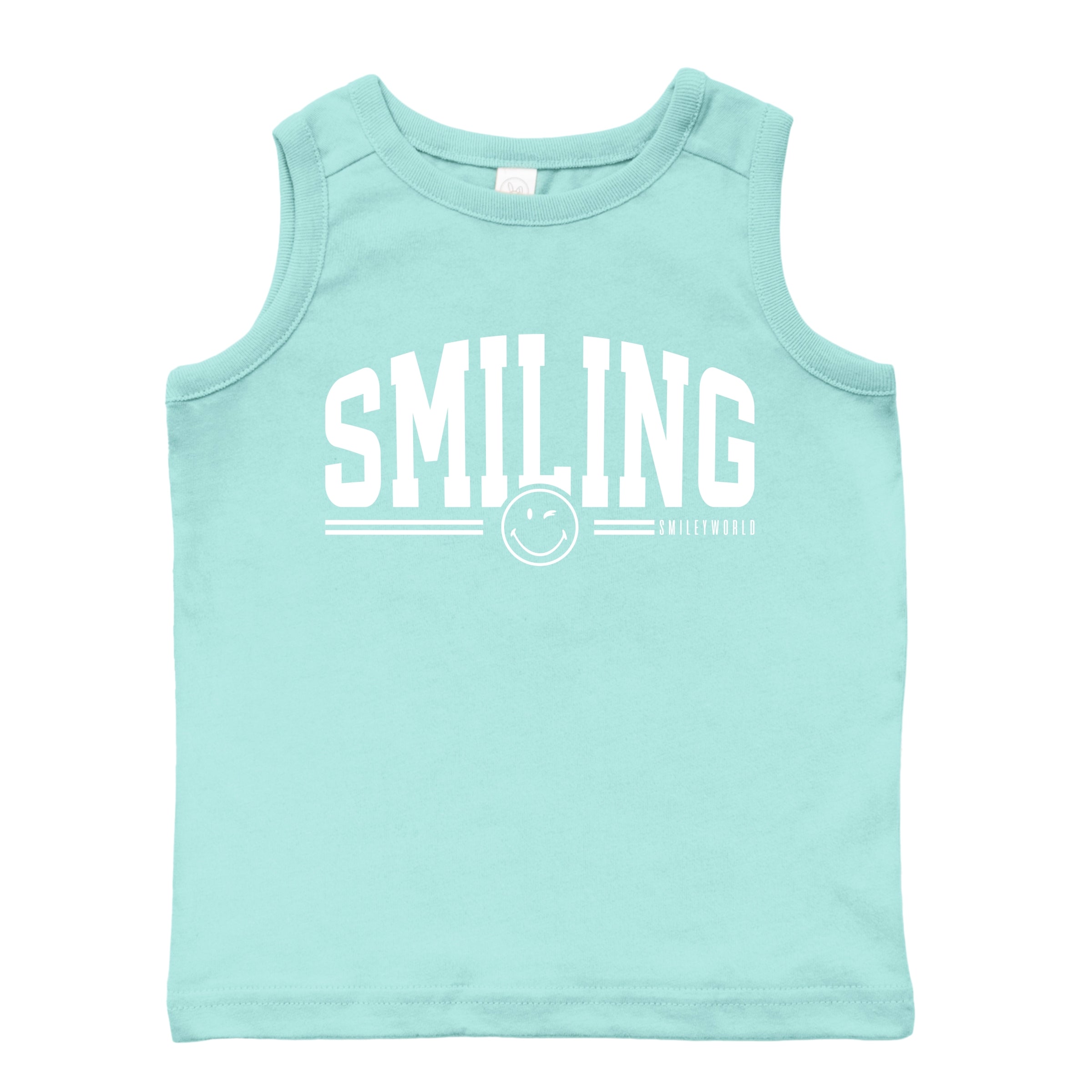 SmileyWorld Arched Varsity - Toddler Graphic Tank