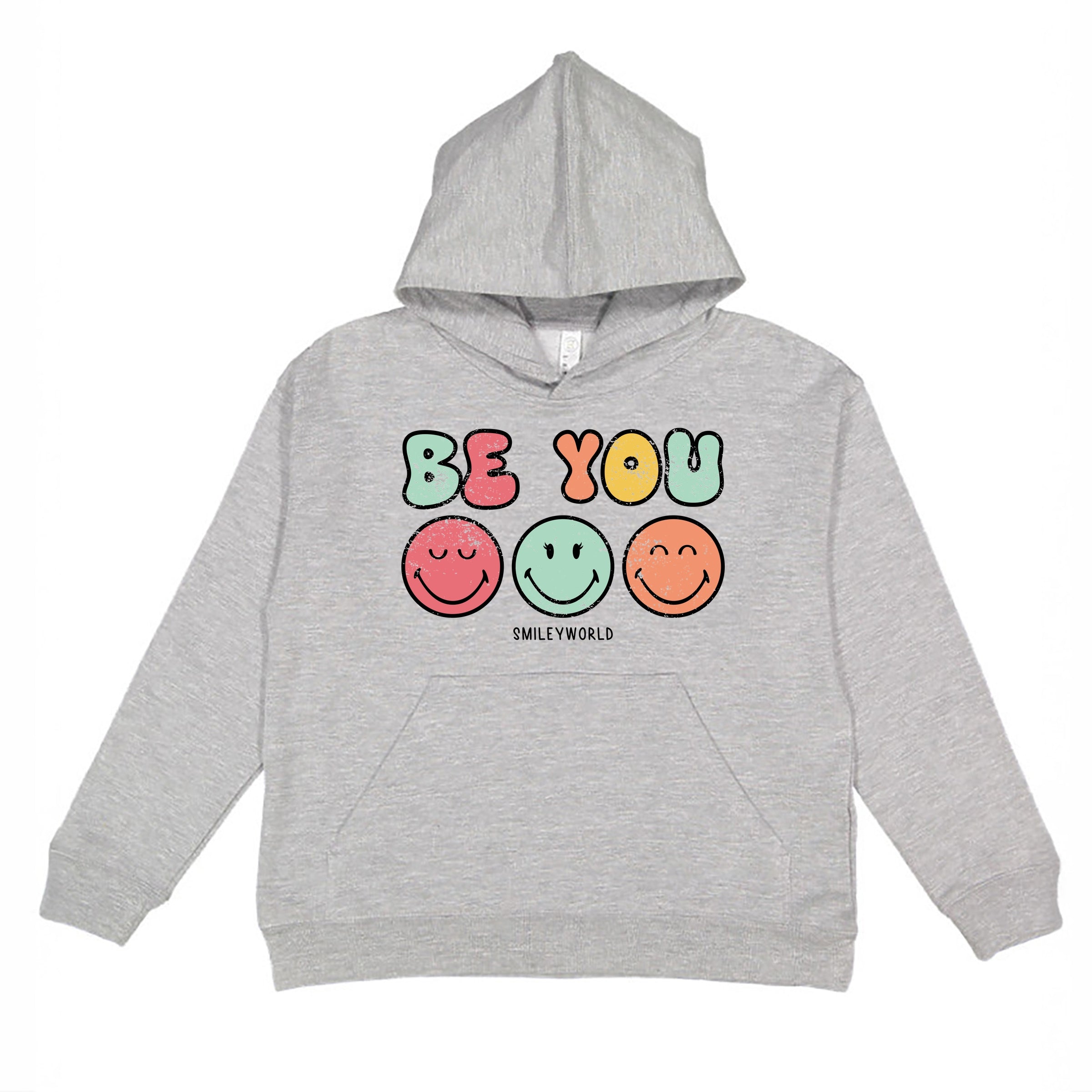SmileyWorld Be You Groovy - Youth Graphic Hoodie