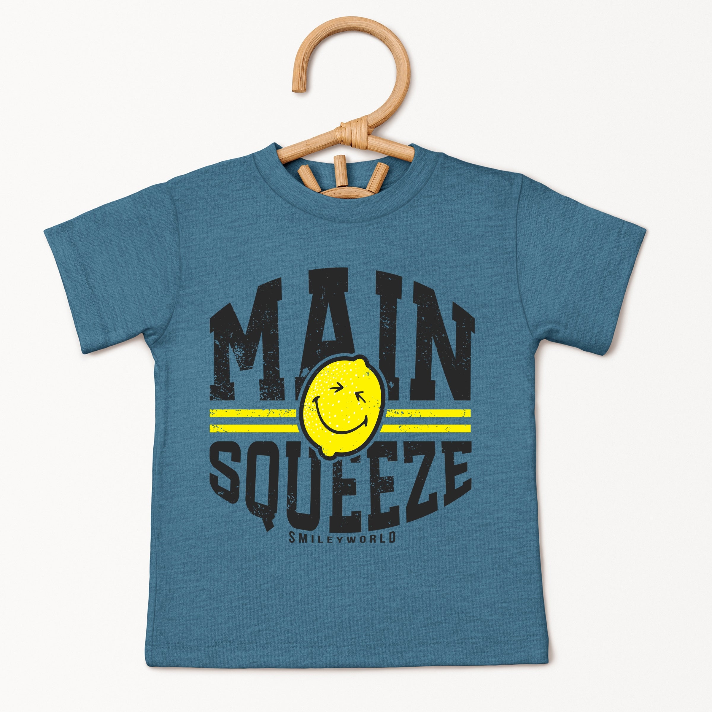 SmileyWorld Main Squeeze Lemon - Toddler Short Sleeve Graphic T-Shirt