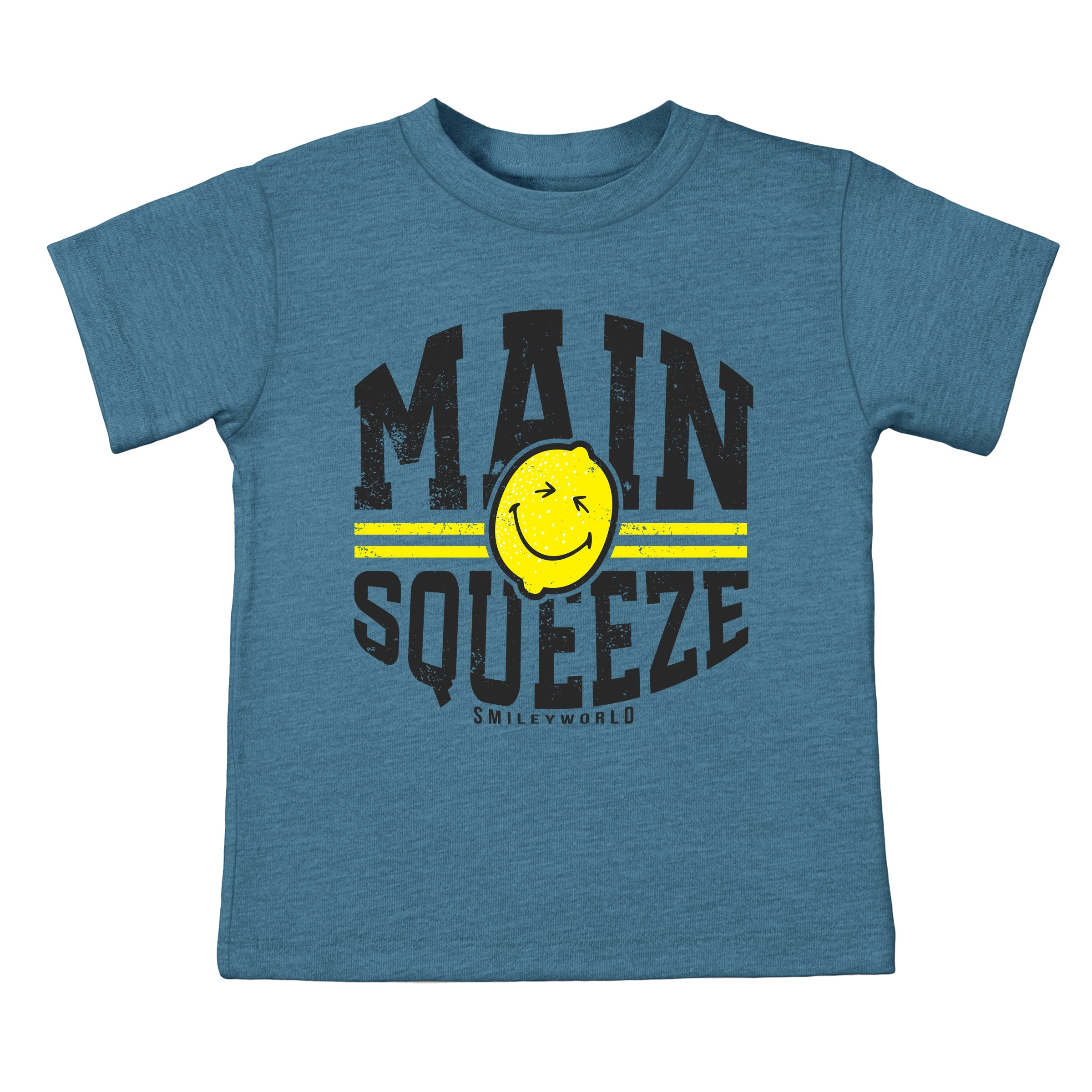 SmileyWorld Main Squeeze Lemon - Toddler Short Sleeve Graphic T-Shirt