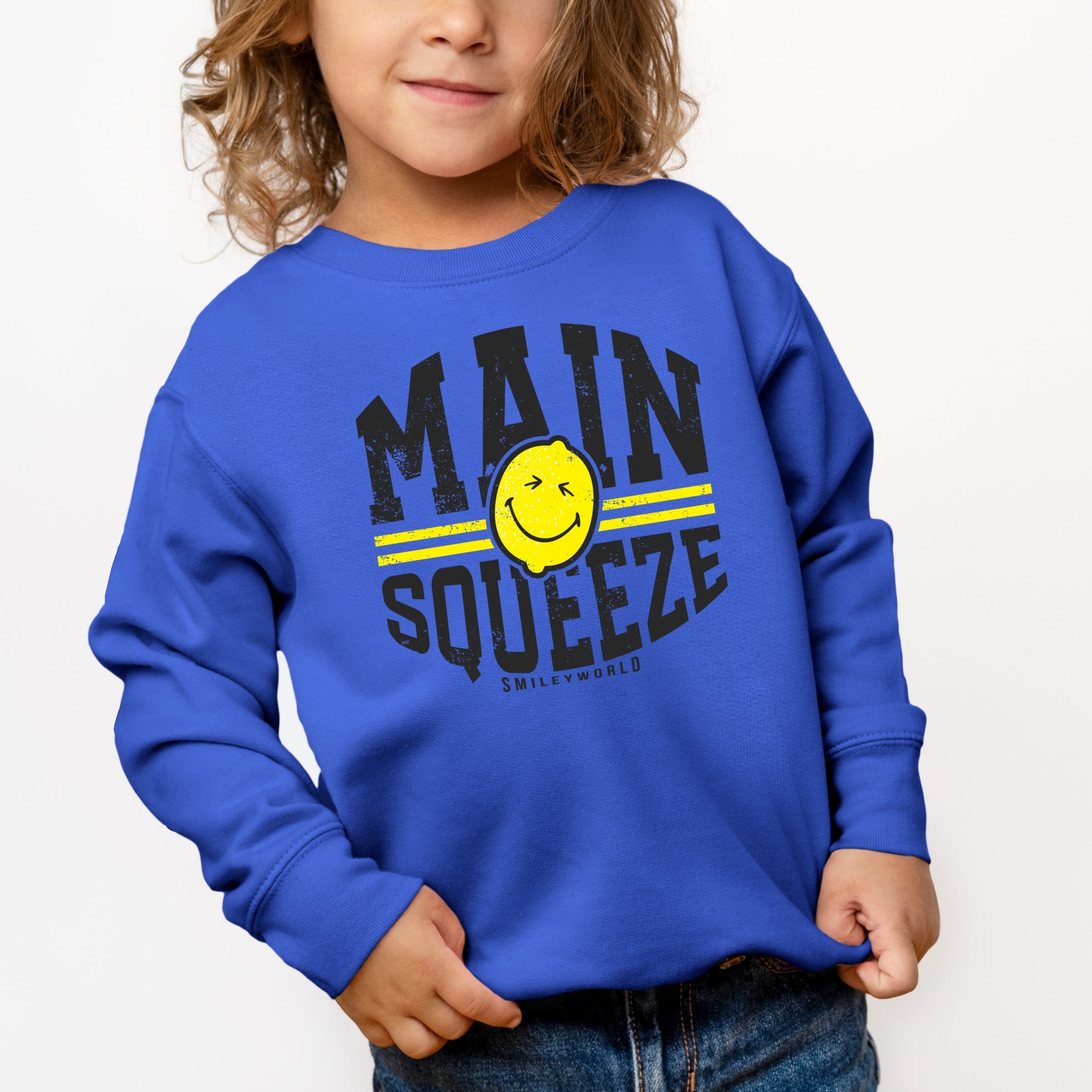 SmileyWorld Main Squeeze Lemon - Toddler Graphic Sweatshirt