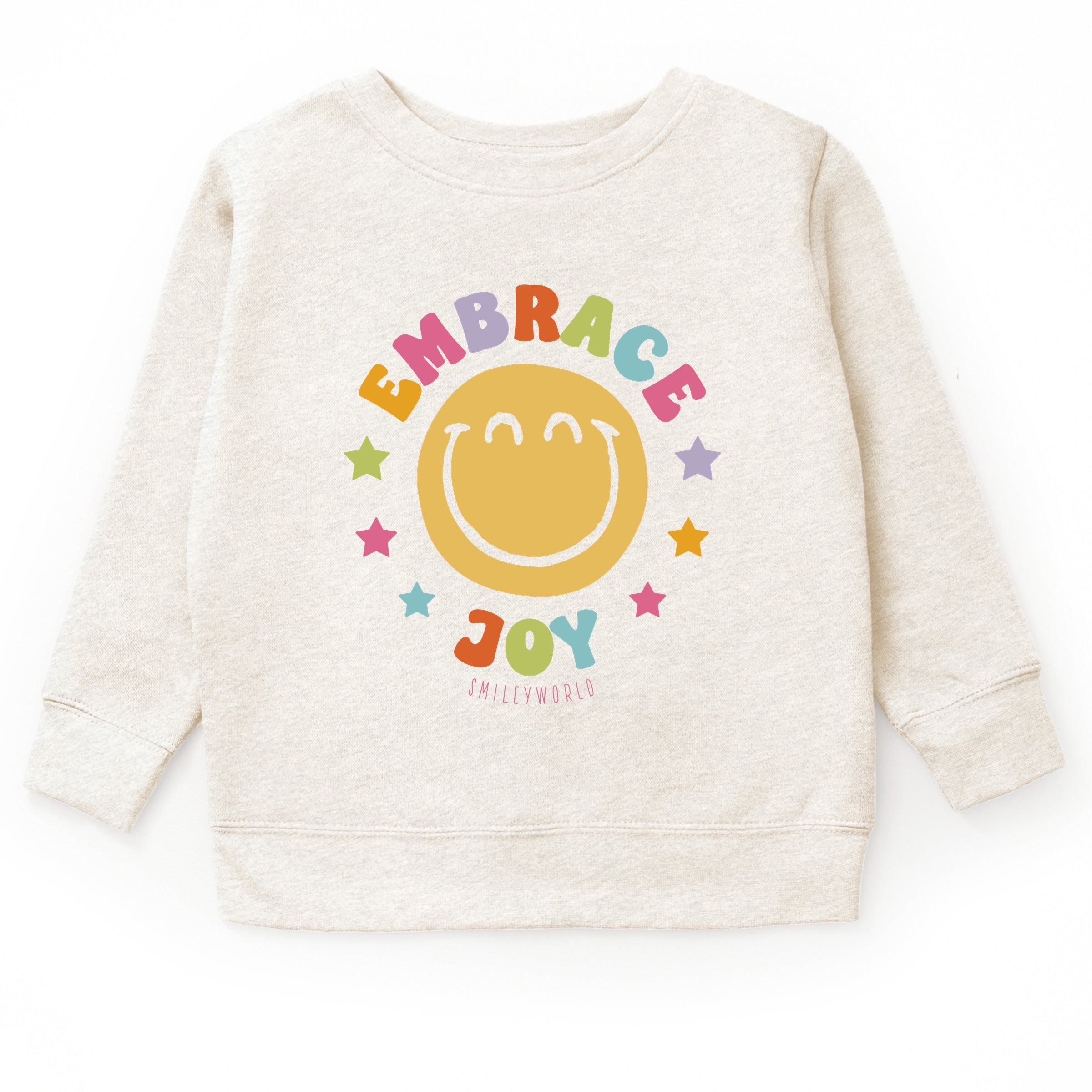 SmileyWorld Embrace Joy - Youth Graphic Sweatshirt