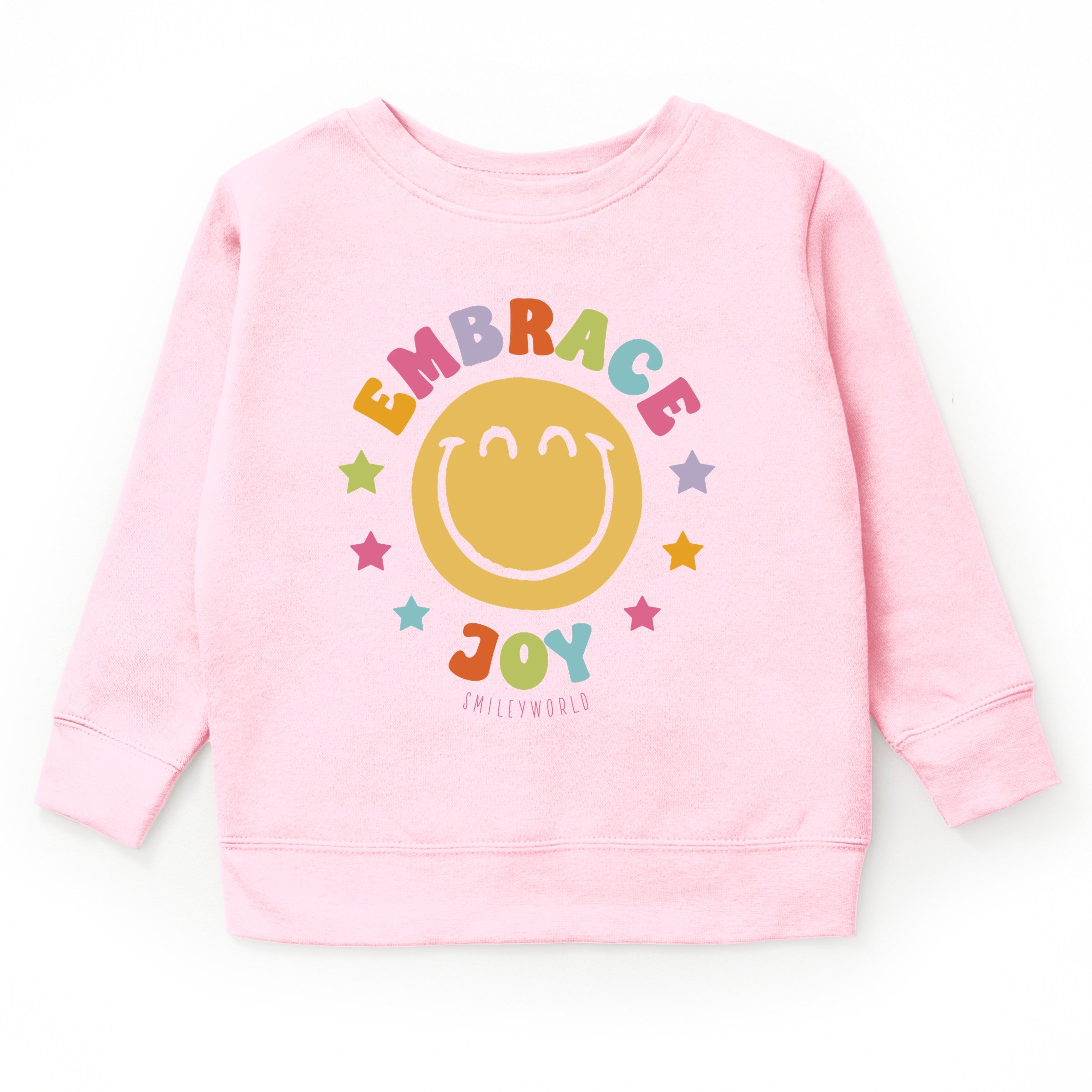 SmileyWorld Embrace Joy - Youth Graphic Sweatshirt