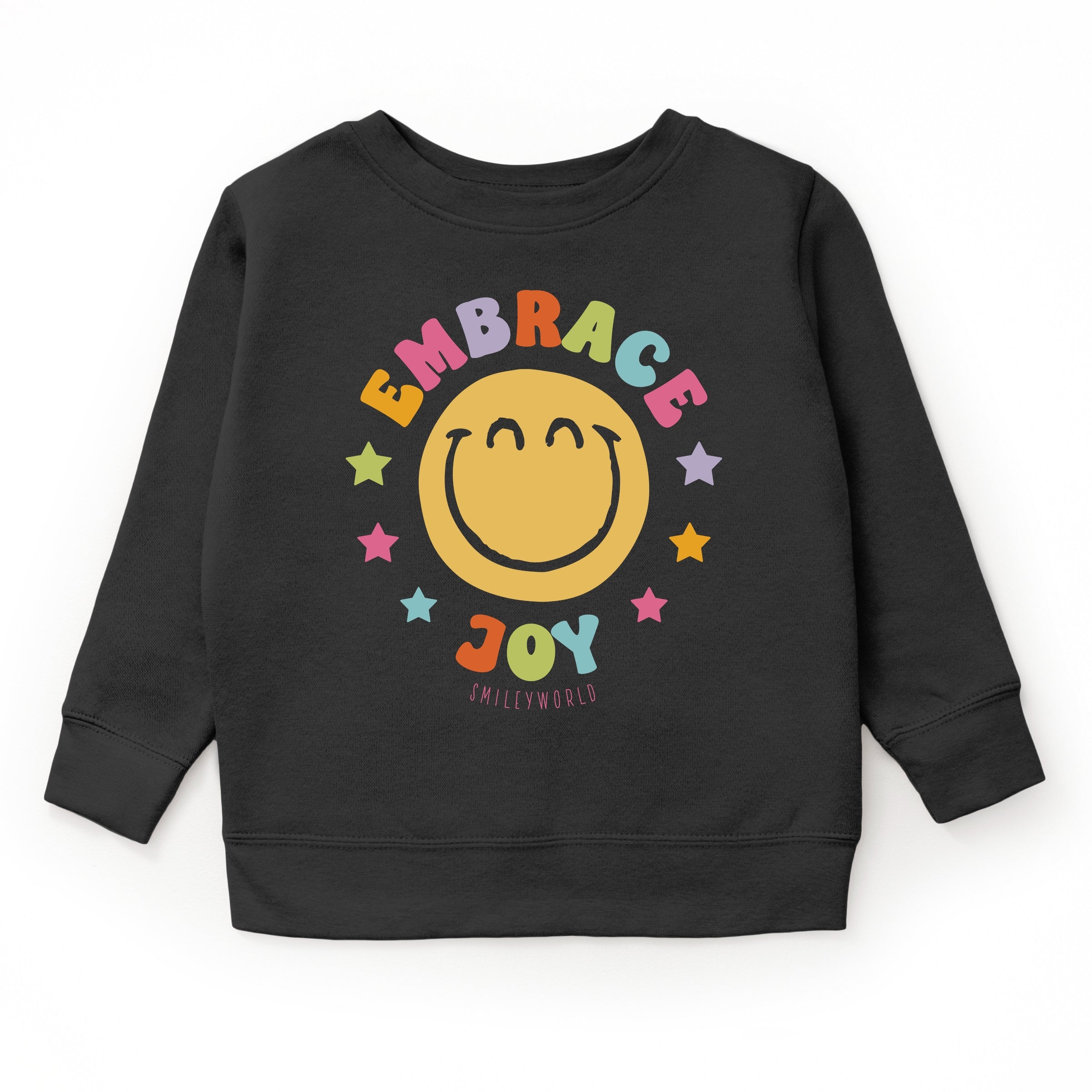 SmileyWorld Embrace Joy - Youth Graphic Sweatshirt
