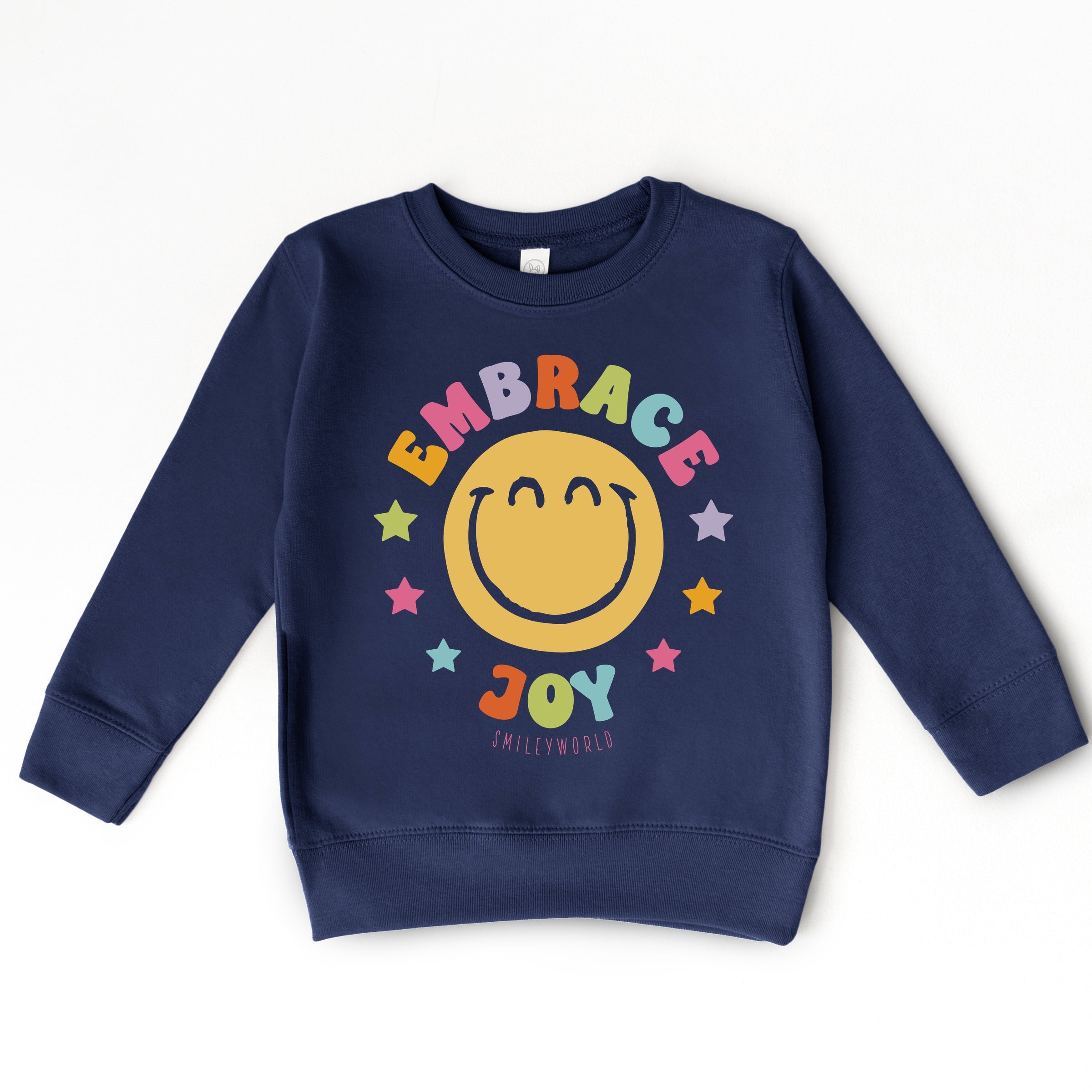 SmileyWorld Embrace Joy - Toddler Graphic Sweatshirt
