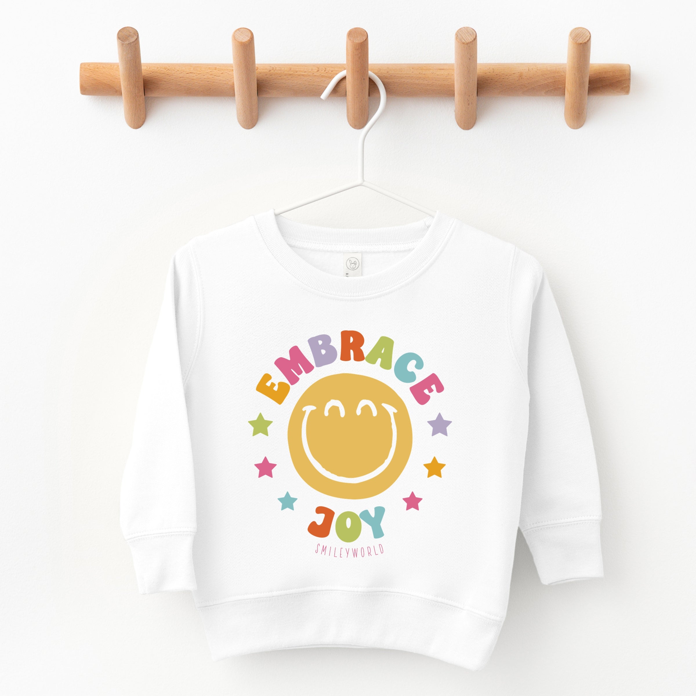 SmileyWorld Embrace Joy - Toddler Graphic Sweatshirt