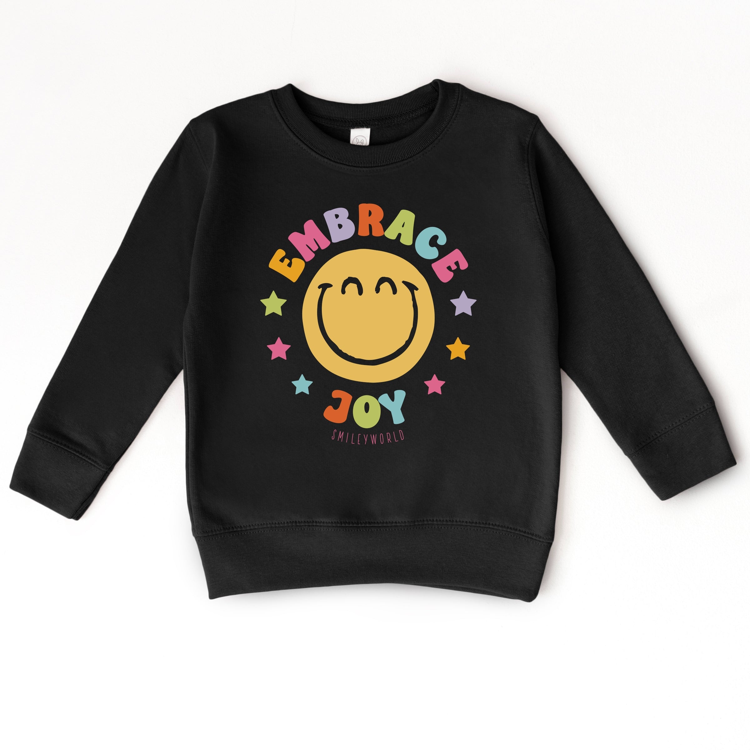 SmileyWorld Embrace Joy - Toddler Graphic Sweatshirt