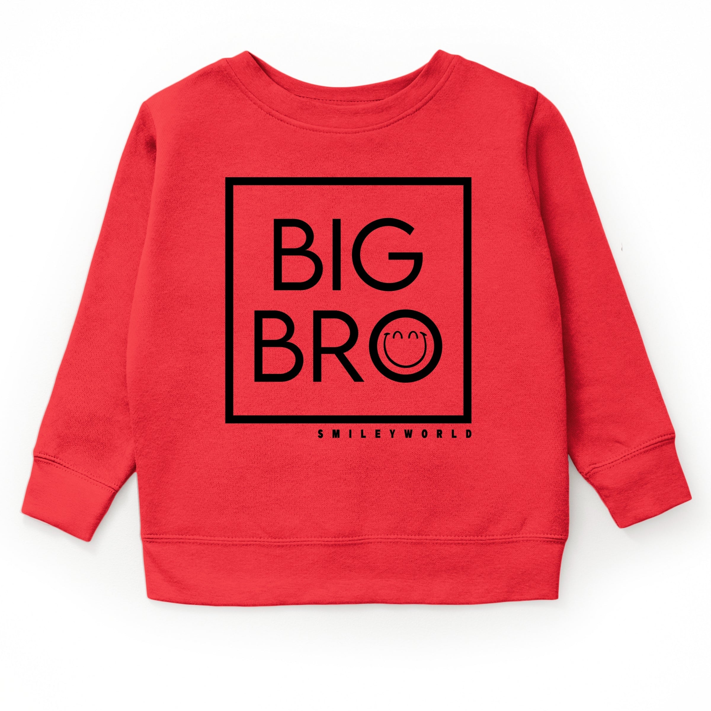 SmileyWorld Big Bro Square - Youth Graphic Sweatshirt