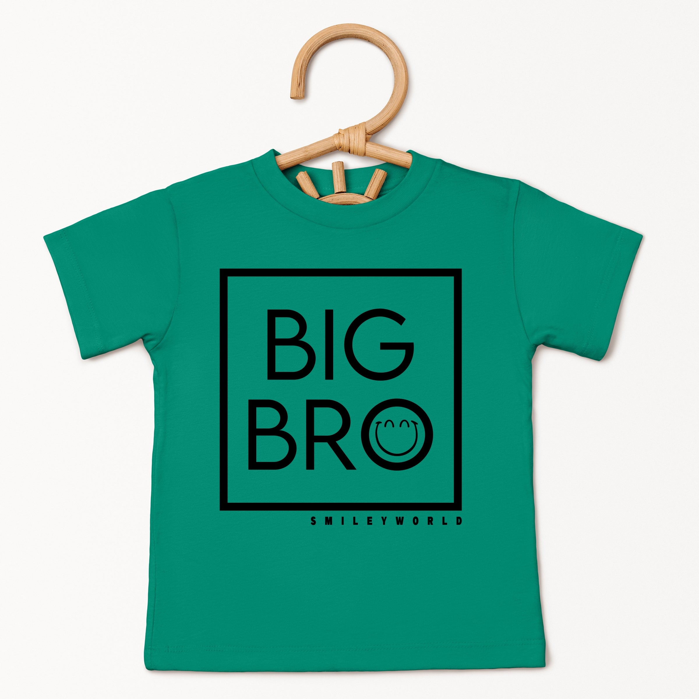 SmileyWorld Big Bro Square - Toddler Short Sleeve Graphic T-Shirt