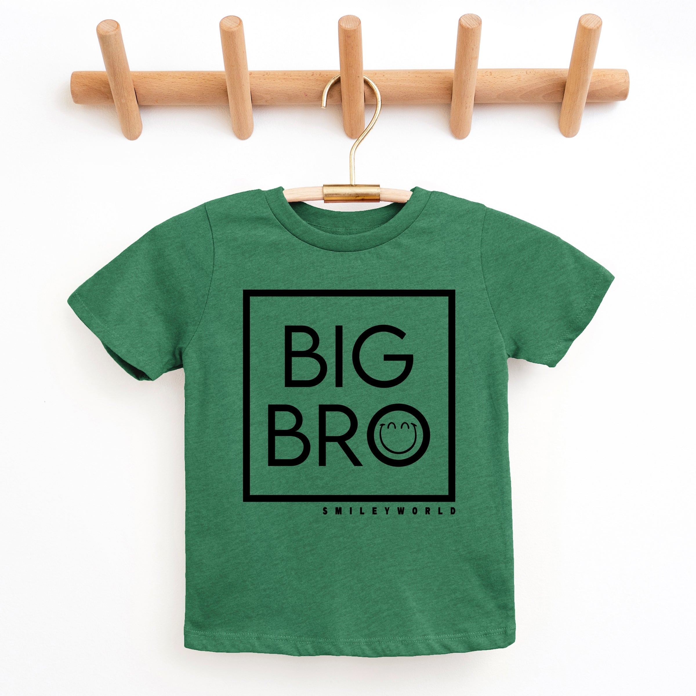 SmileyWorld Big Bro Square - Youth Short Sleeve Graphic T-Shirt