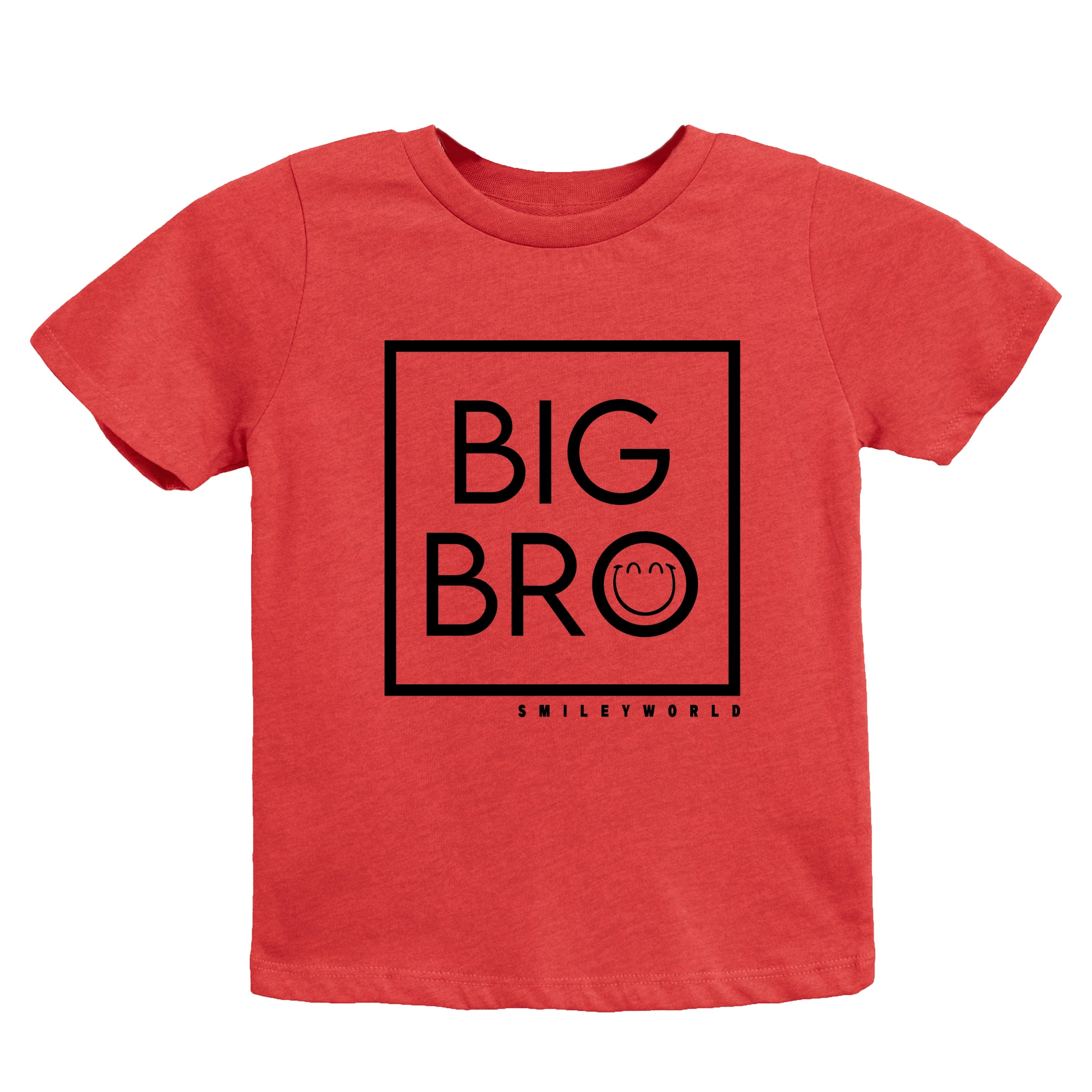 SmileyWorld Big Bro Square - Youth Short Sleeve Graphic T-Shirt