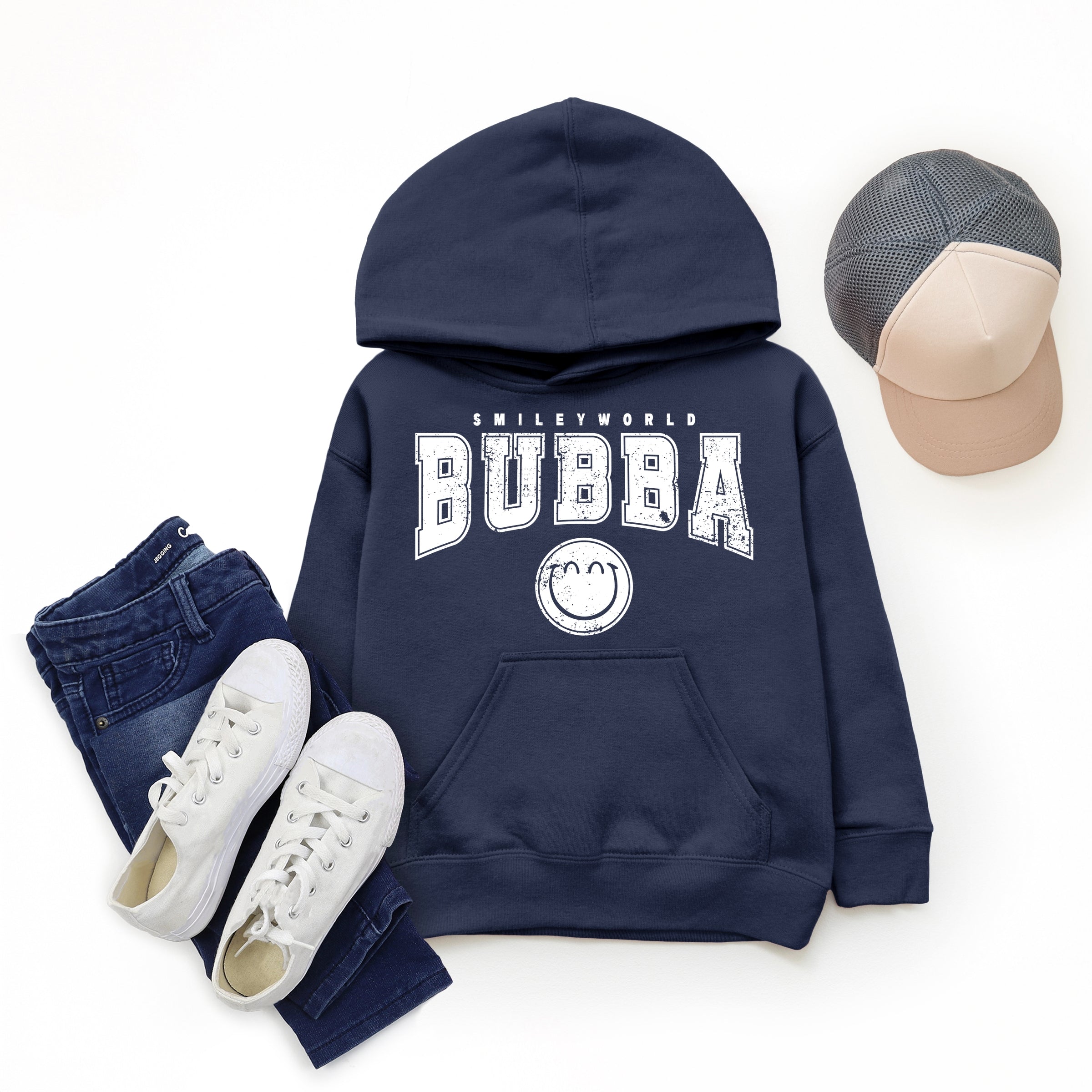 SmileyWorld Bubba Solid - Youth Graphic Hoodie