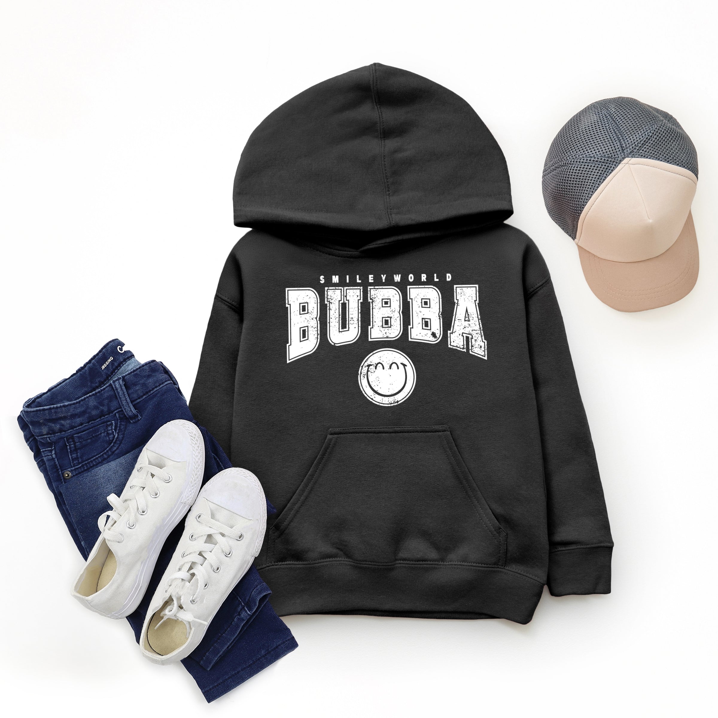 SmileyWorld Bubba Solid - Youth Graphic Hoodie