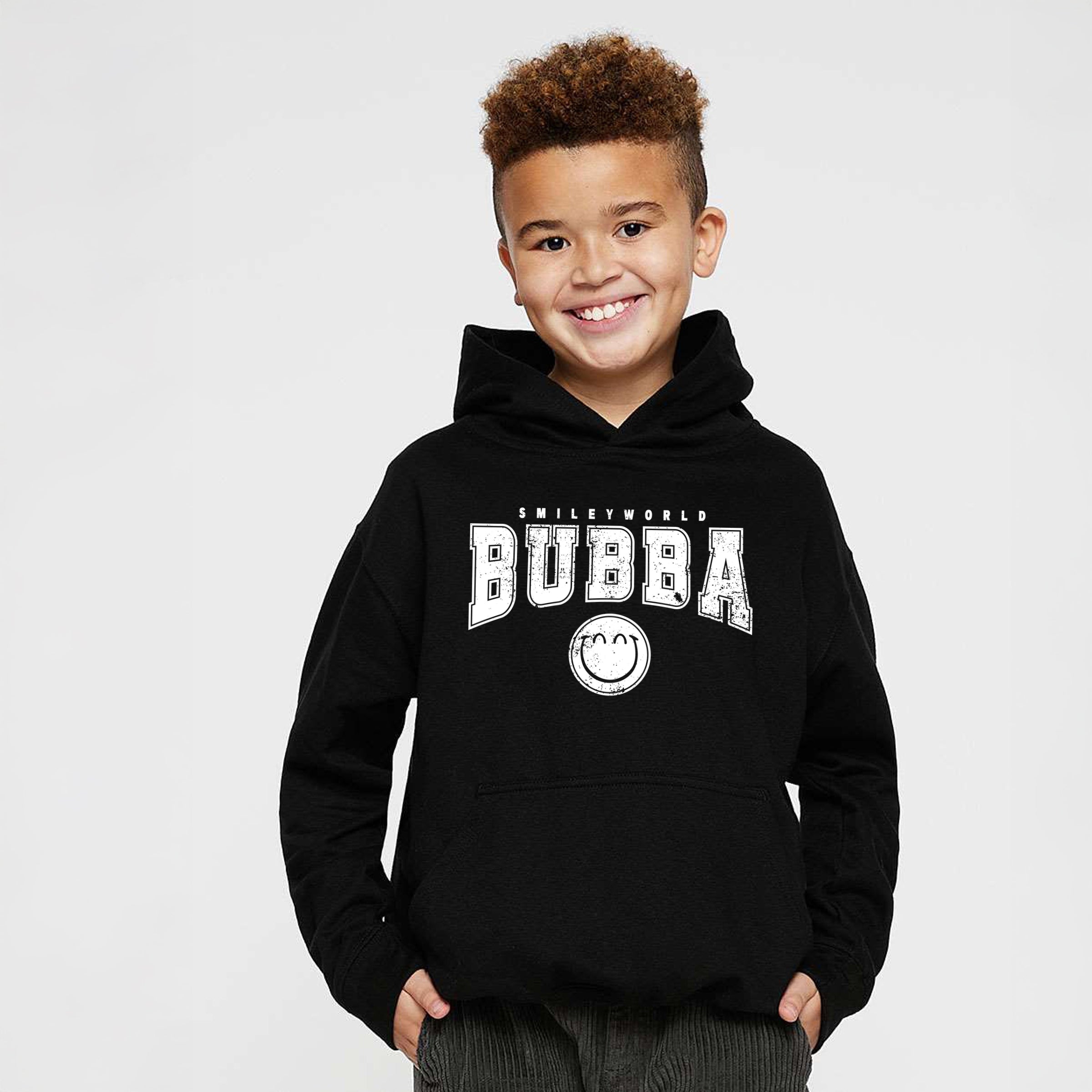 SmileyWorld Bubba Solid - Youth Graphic Hoodie