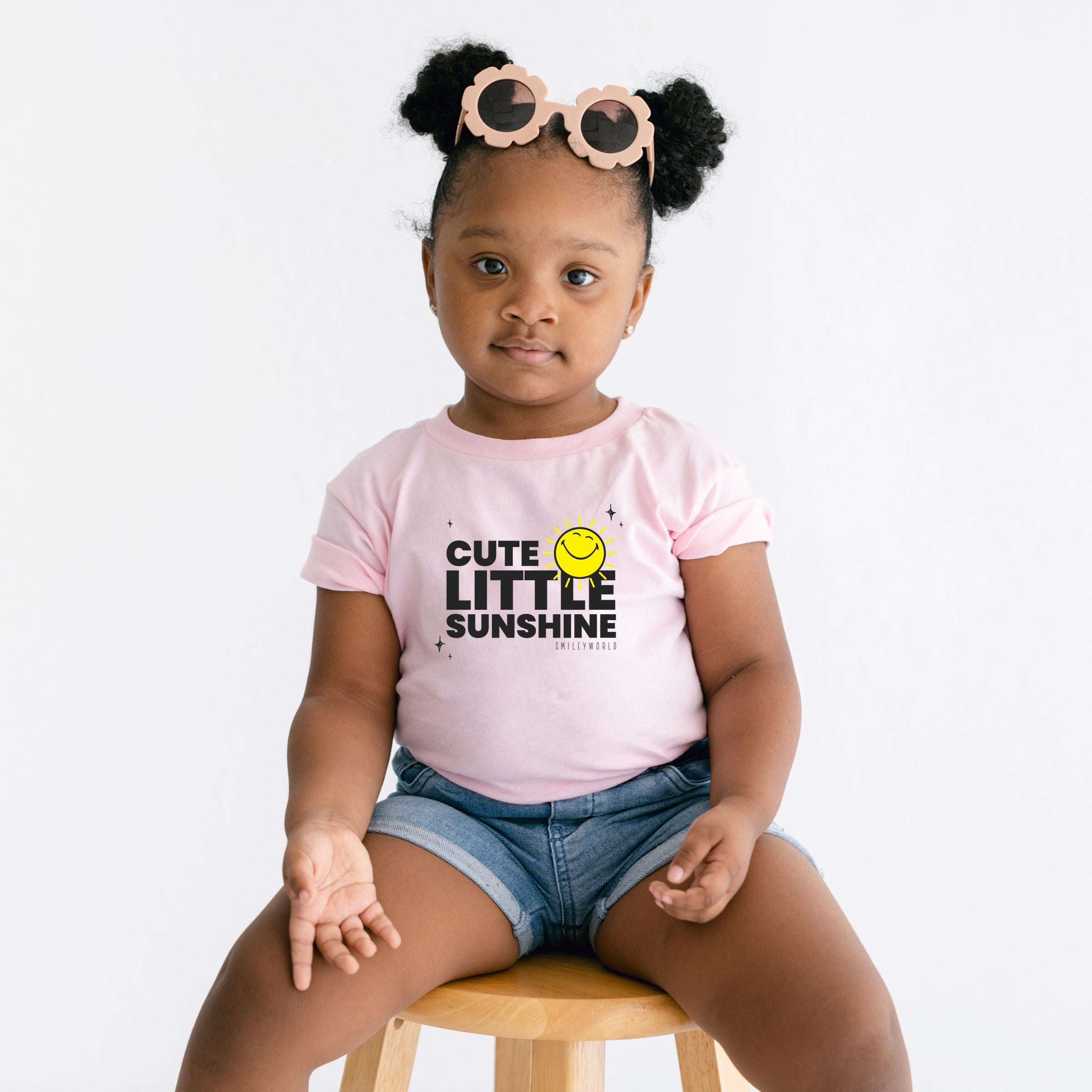 SmileyWorld Cute Little Sunshine - Toddler Short Sleeve Graphic T-Shirt