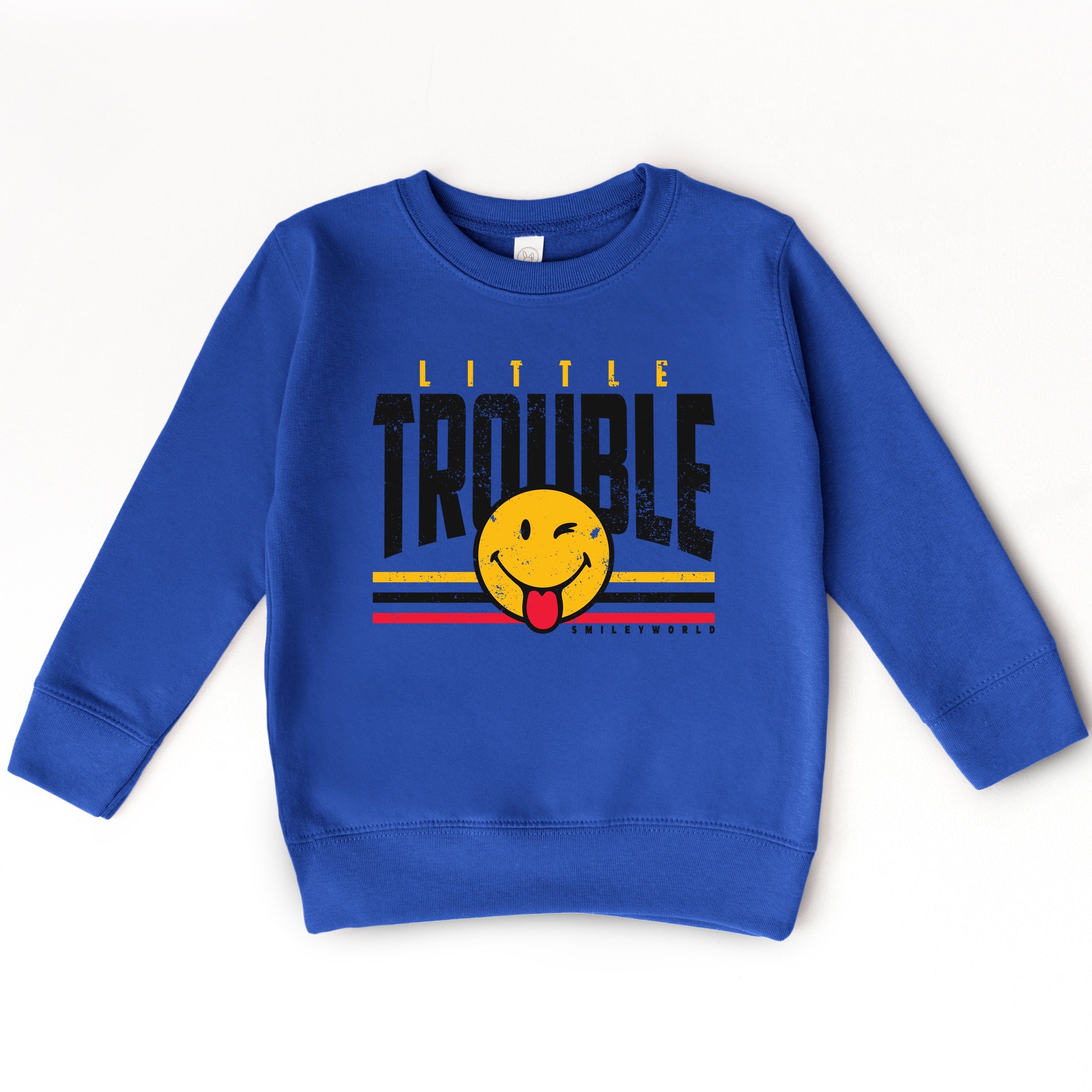 SmileyWorld Little Trouble - Toddler Graphic Sweatshirt