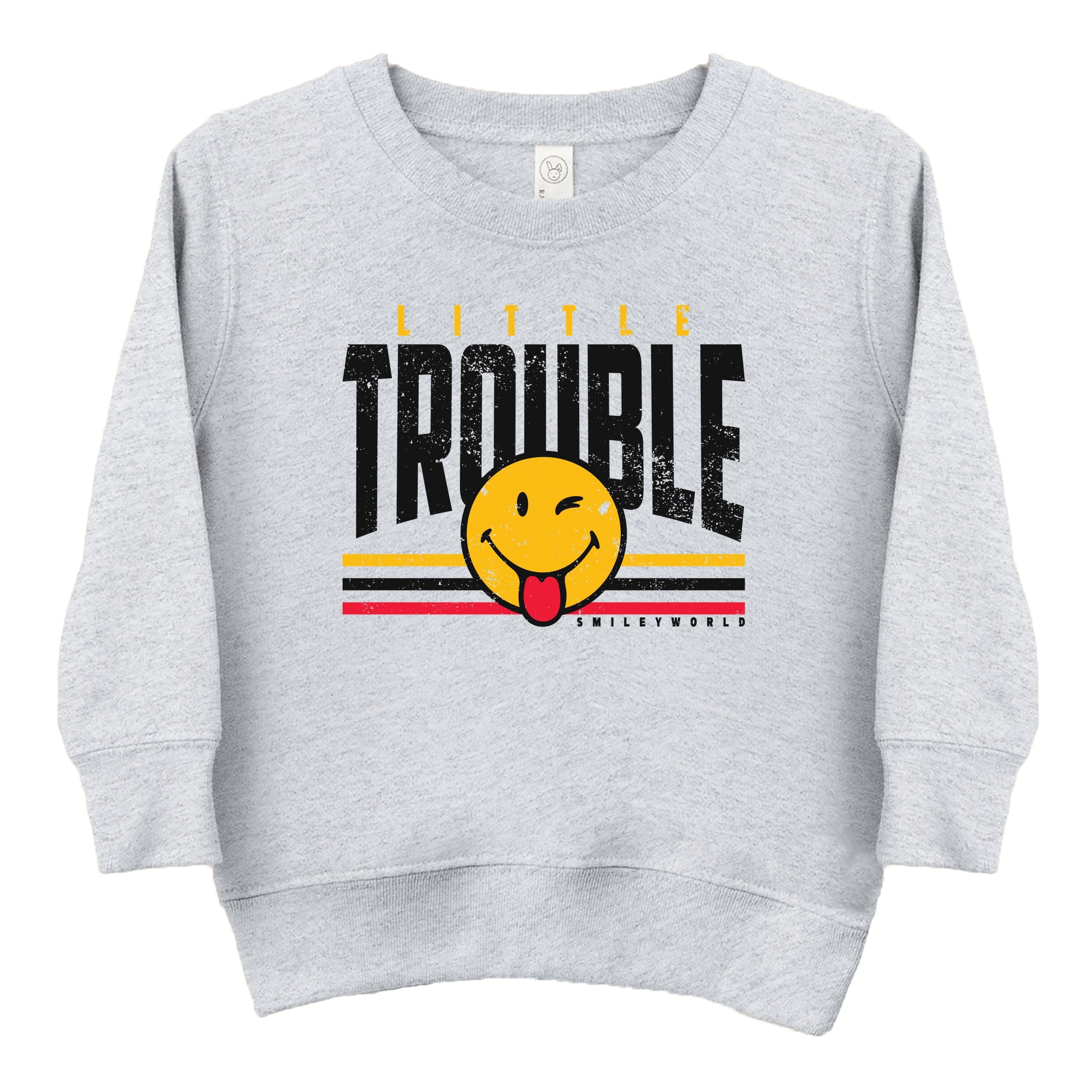 SmileyWorld Little Trouble - Toddler Graphic Sweatshirt