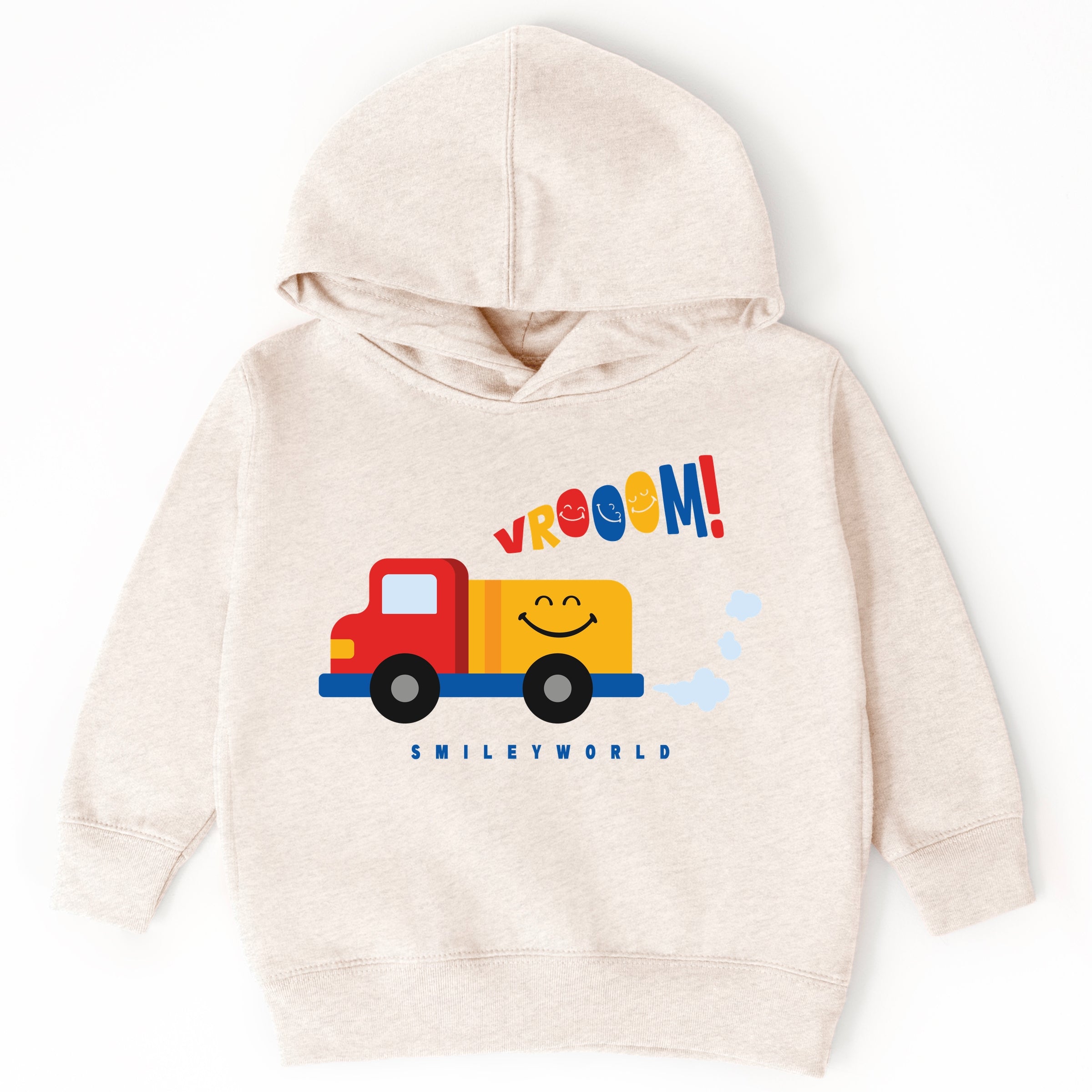 SmileyWorld Vrooom Truck - Toddler Hoodie