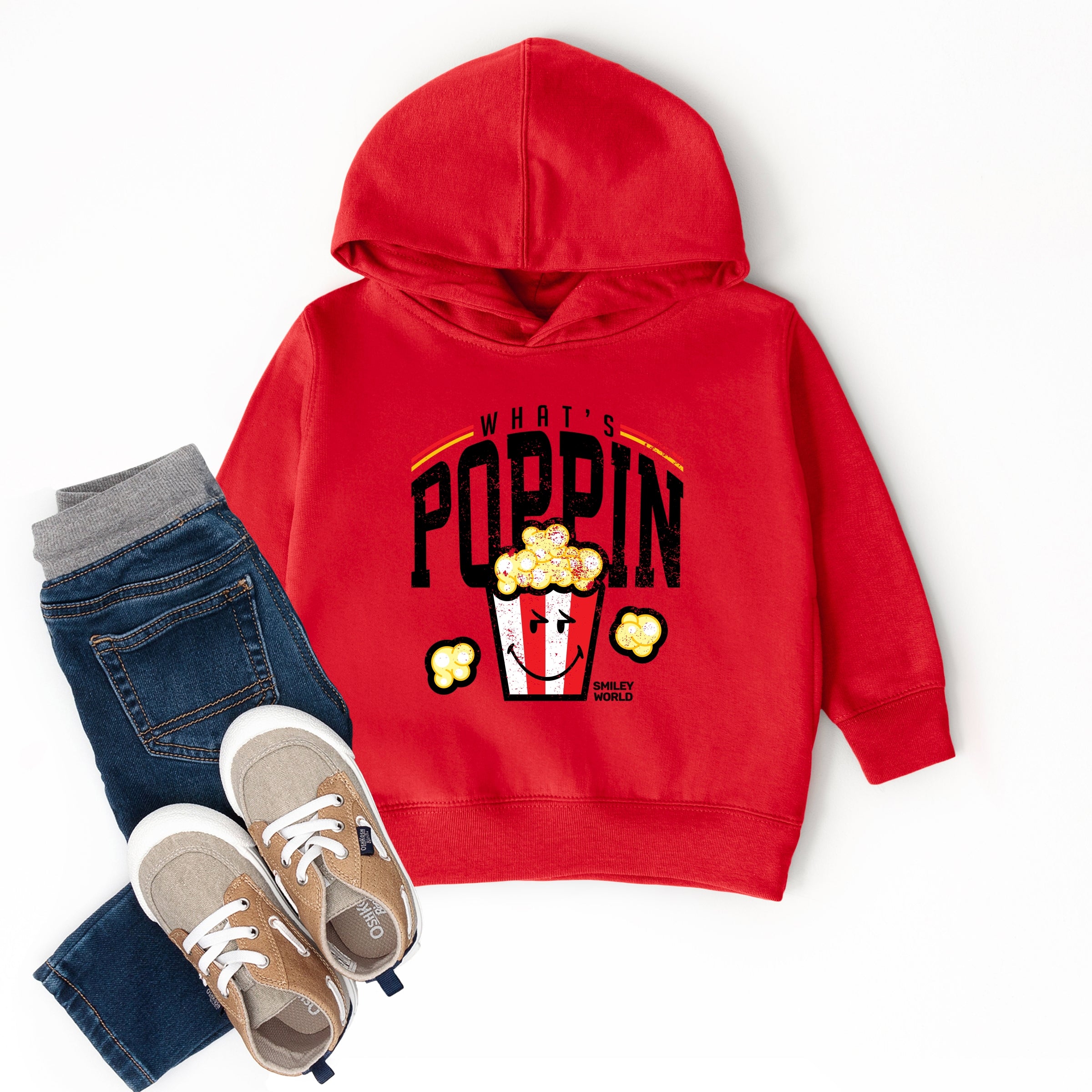 SmileyWorld What's Poppin - Toddler Hoodie
