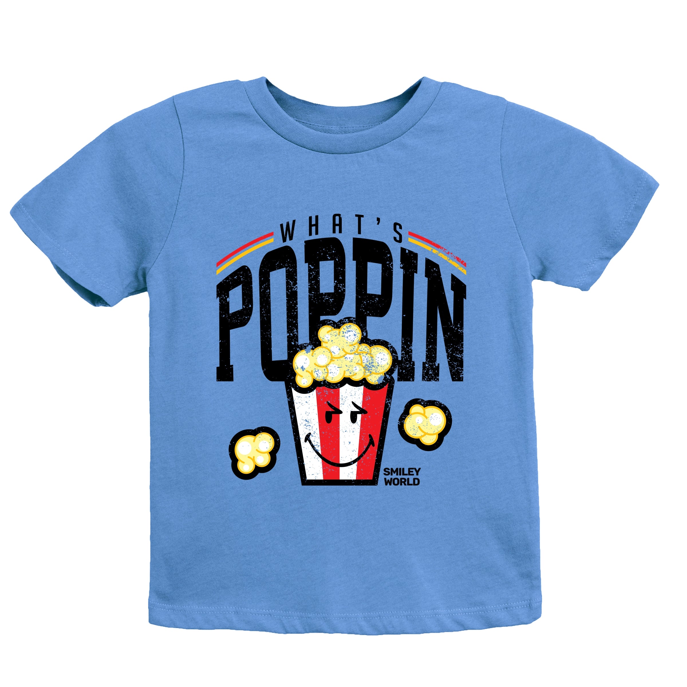 SmileyWorld What's Poppin - Youth Short Sleeve Graphic T-Shirt