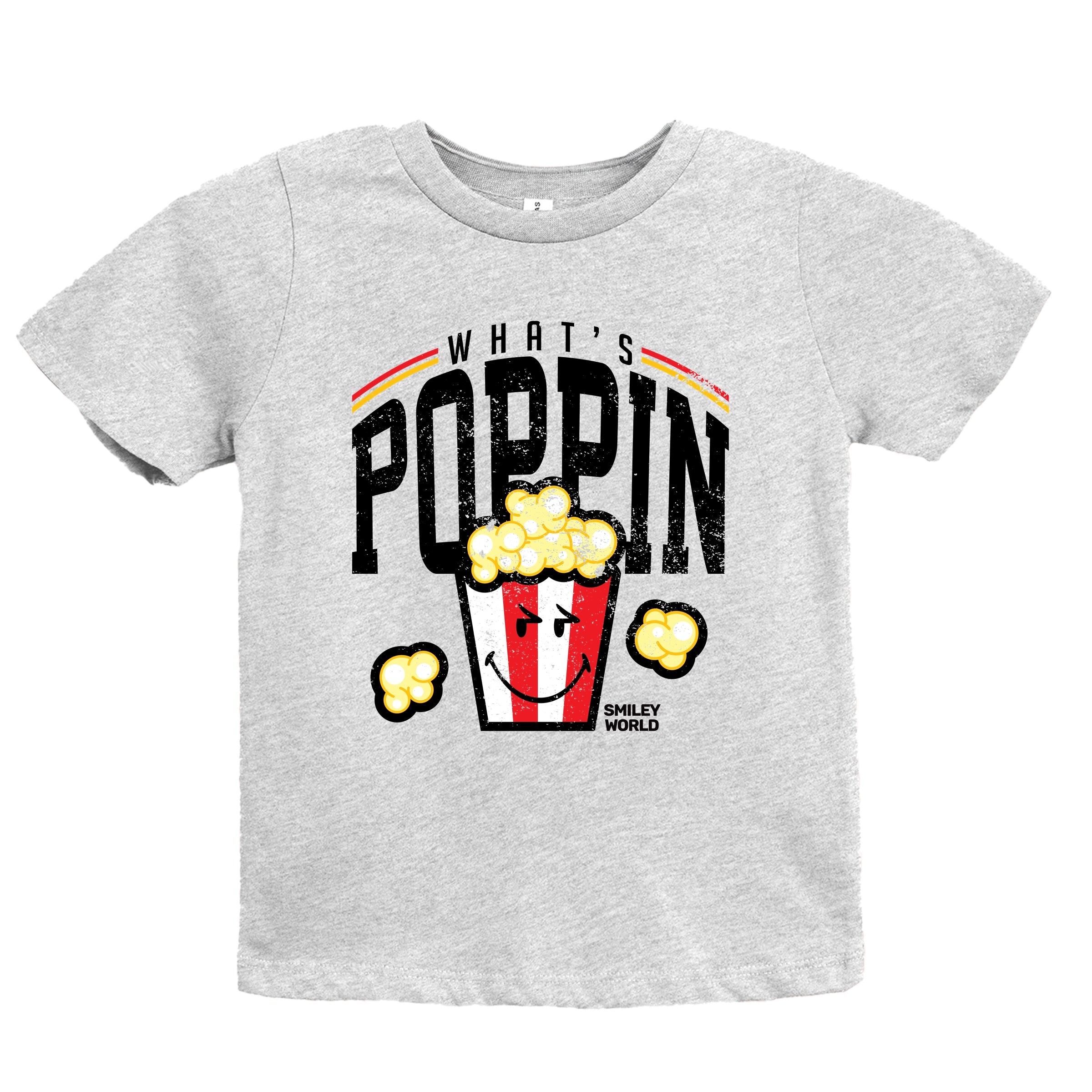 SmileyWorld What's Poppin - Youth Short Sleeve Graphic T-Shirt