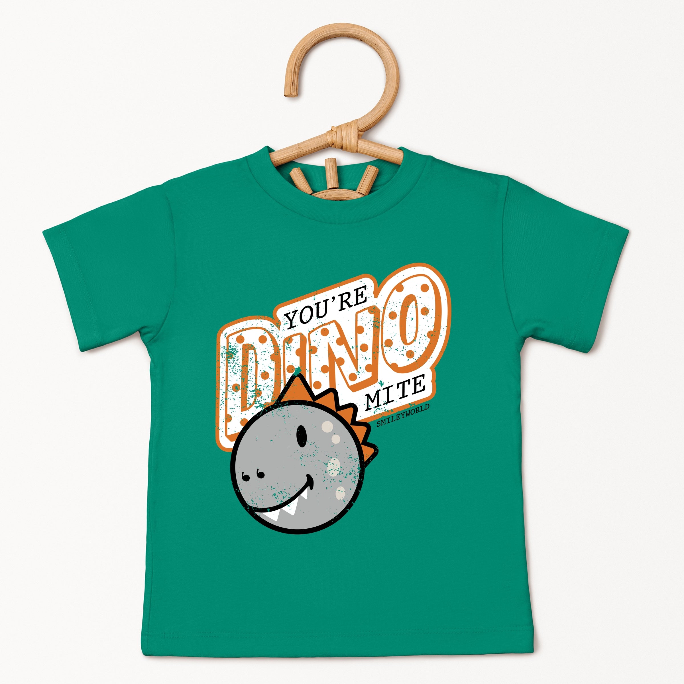 SmileyWorld You're Dino-Mite - Toddler Short Sleeve Graphic T-Shirt